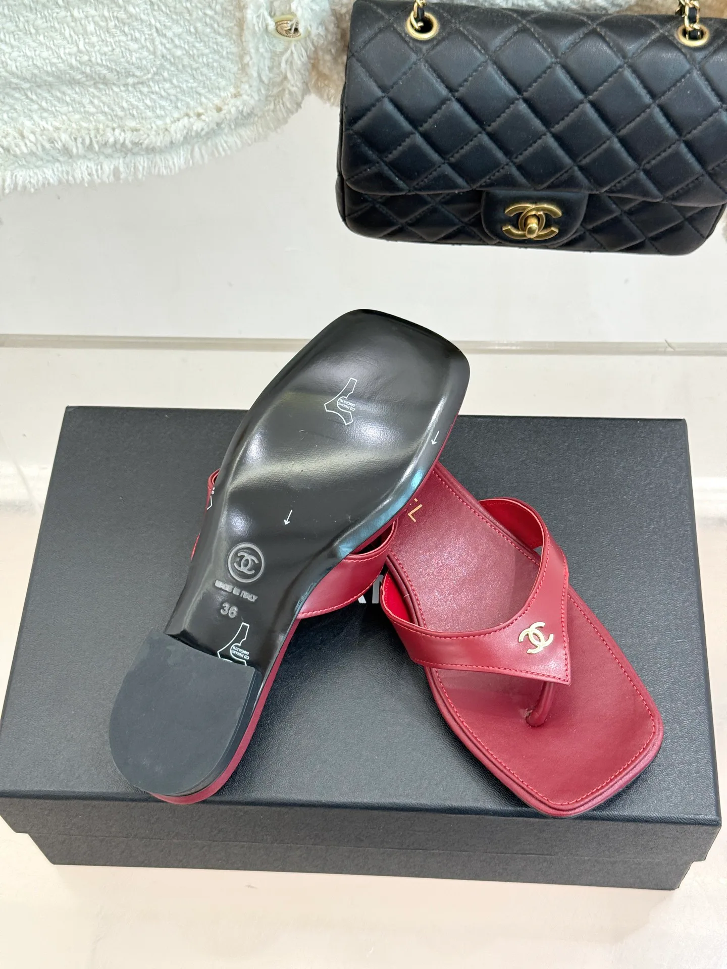 Шлепанцы Женские Chanel 17724128