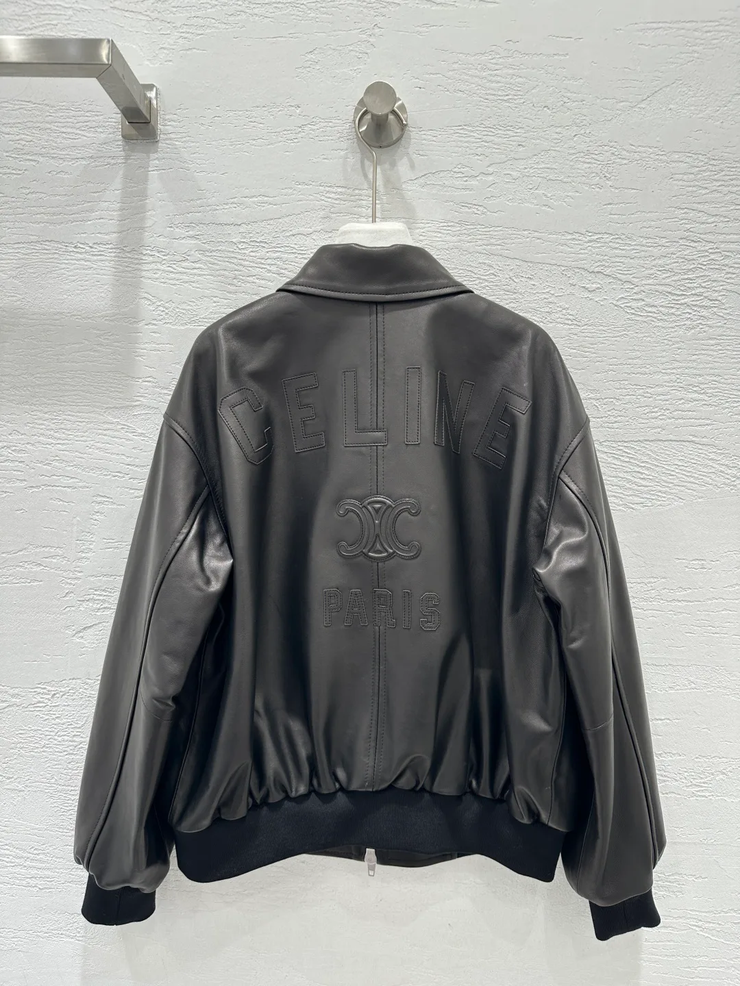 Кожаные Куртки И Дублёнки Женские Celine 10875906