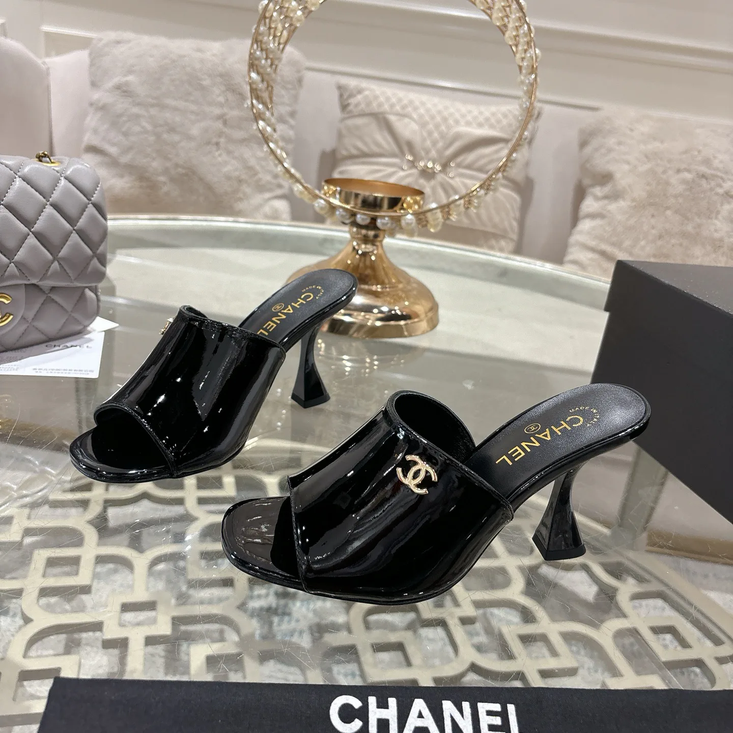 Босоножки Женские Chanel 1590811
