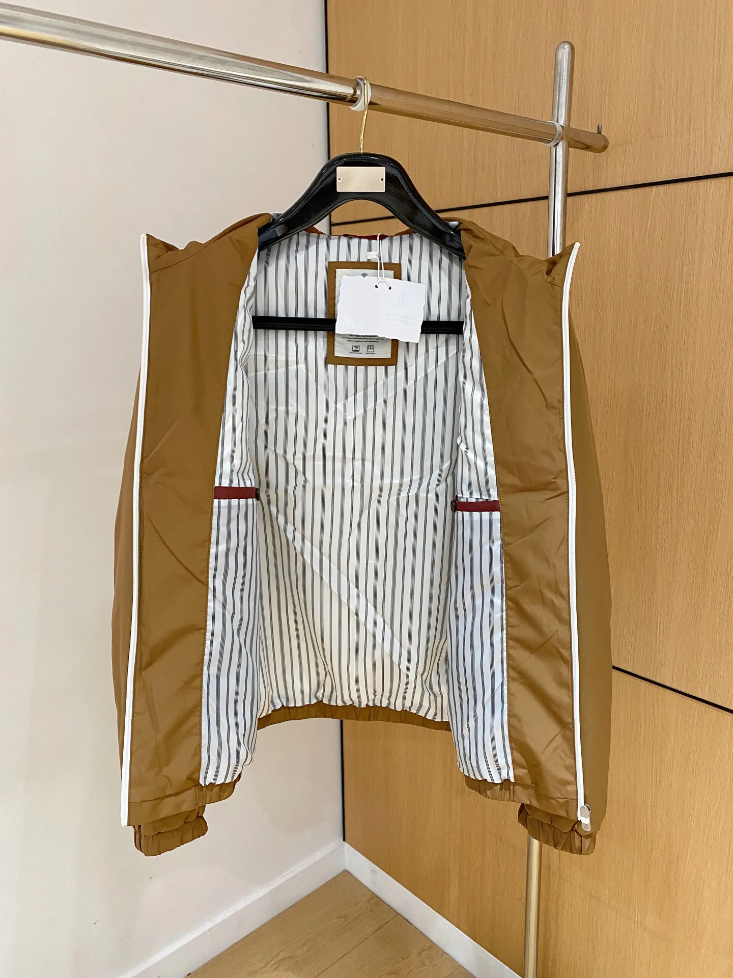 Куртки И Пуховики Мужские Brunello Cucinelli 470285