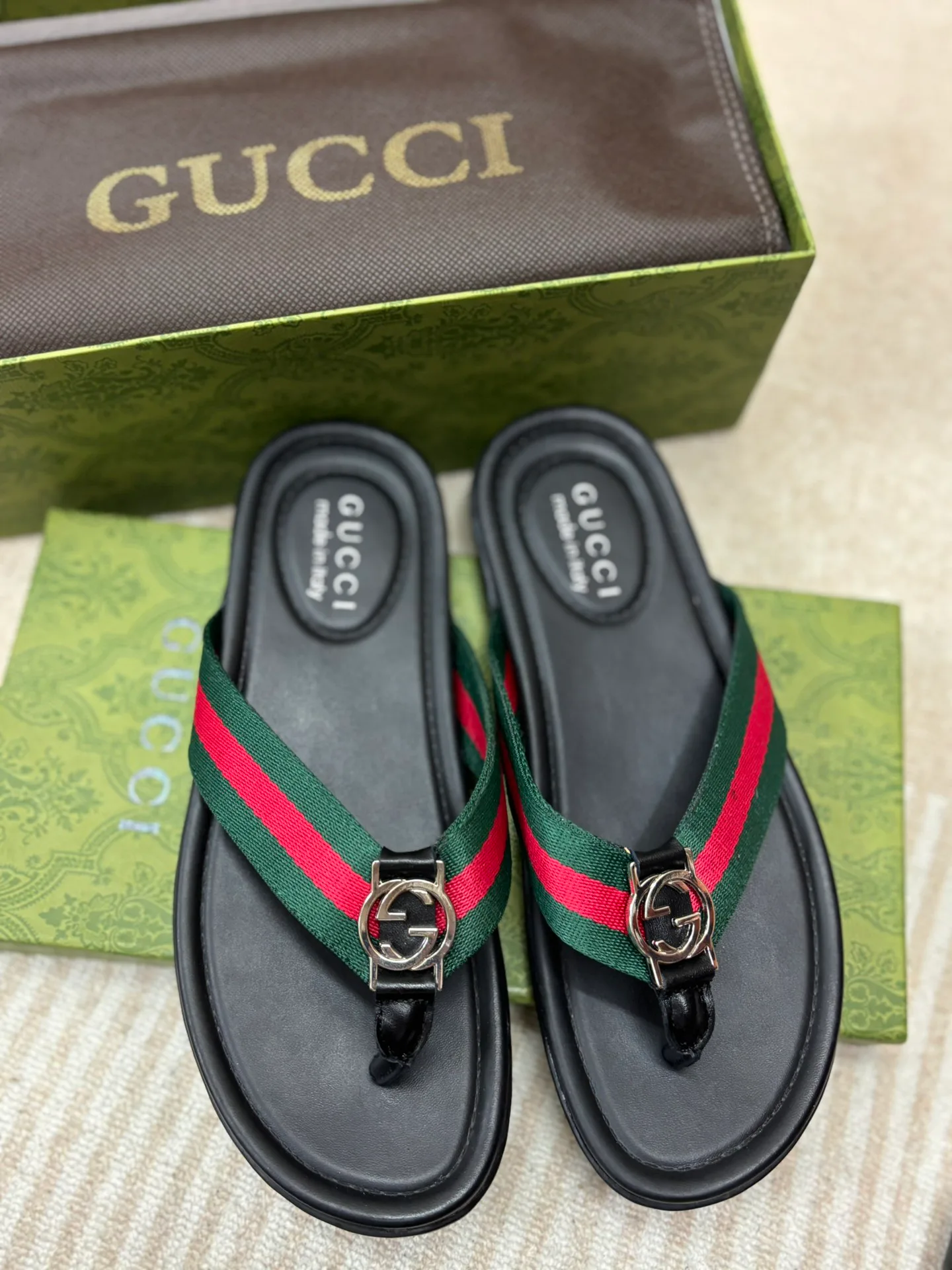 Шлепанцы Женские Gucci 32550