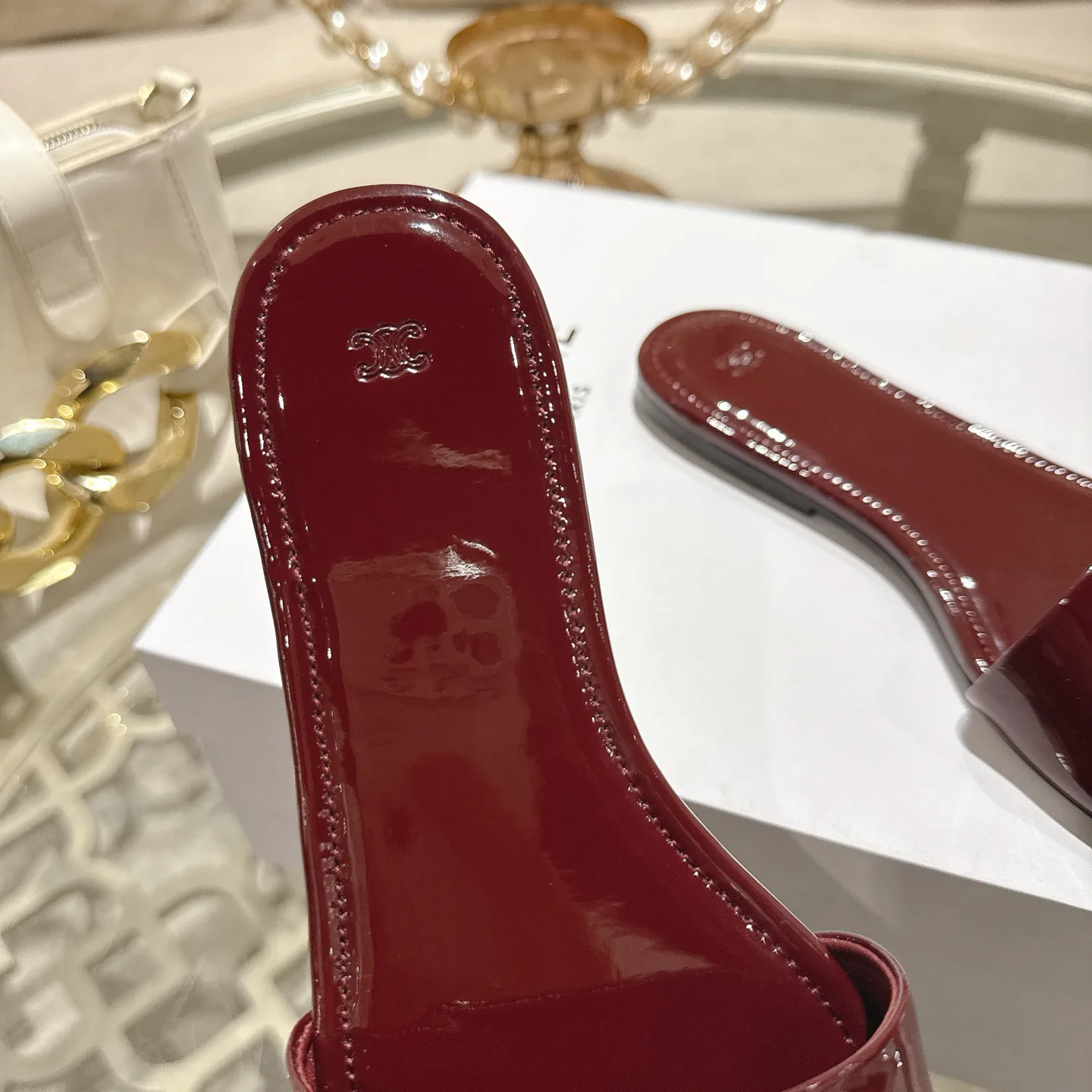 Шлепанцы Женские Celine 2375702