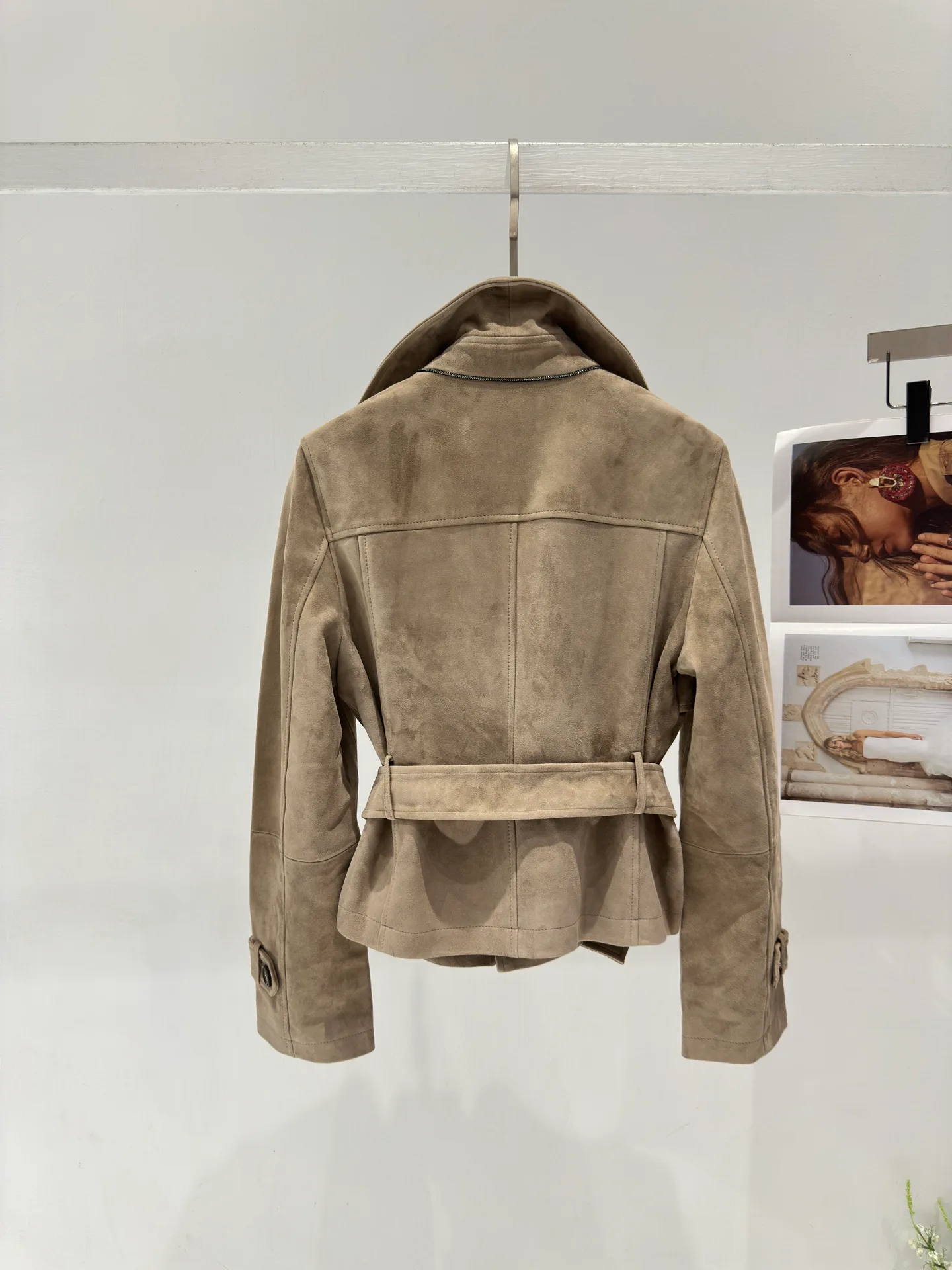 Кожаные Куртки И Дублёнки Женские Brunello Cucinelli 13683068