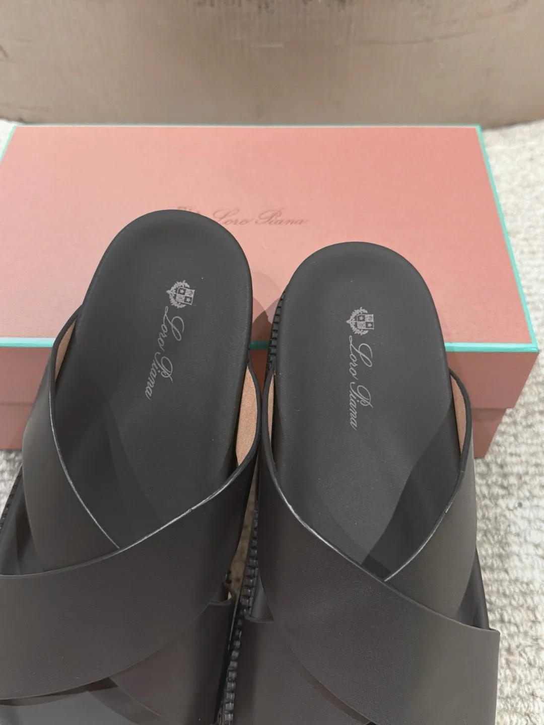 Шлепанцы Мужские Loro Piana 17688125