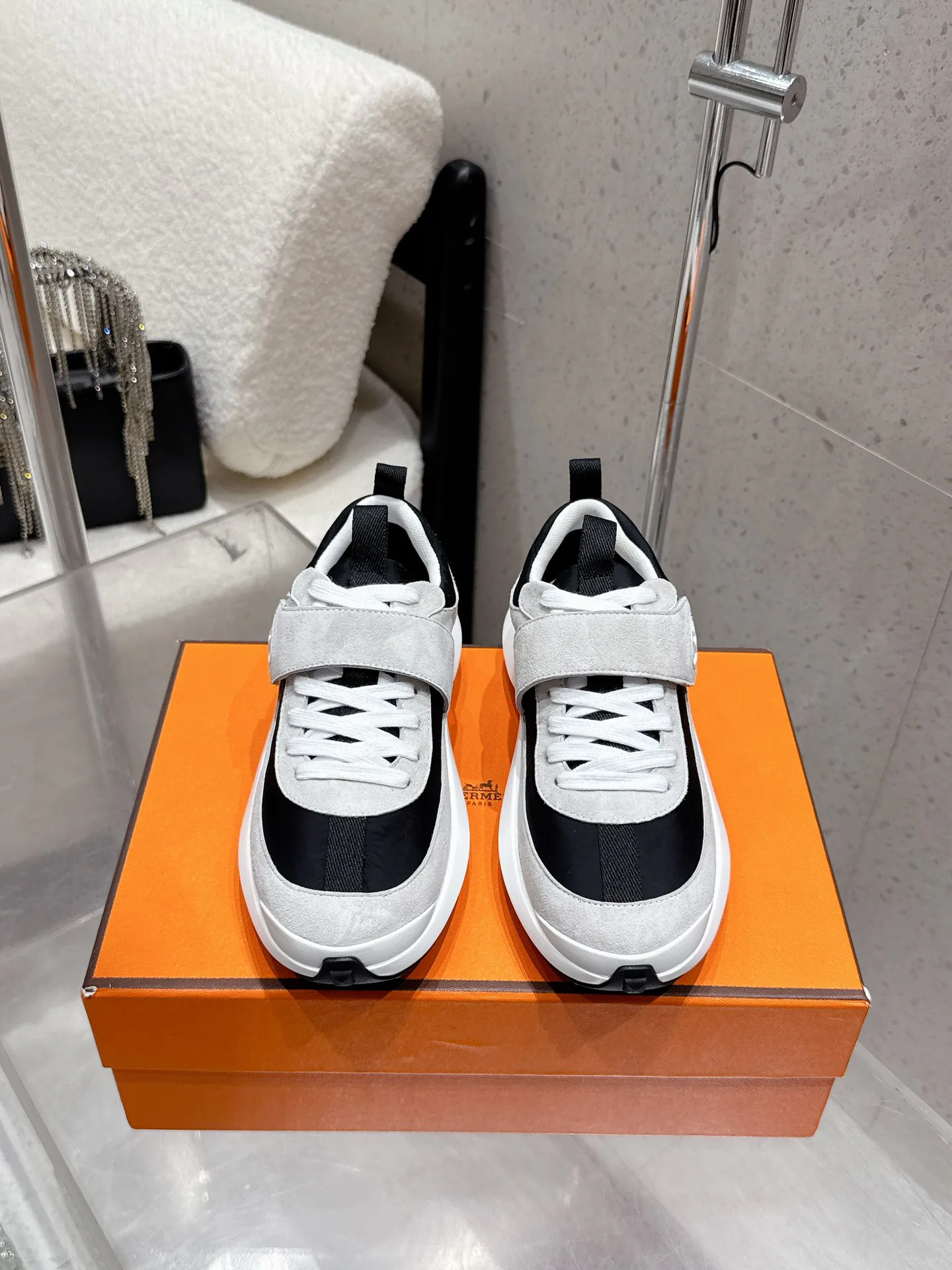 Кроссовки Мужские Hermes 97367