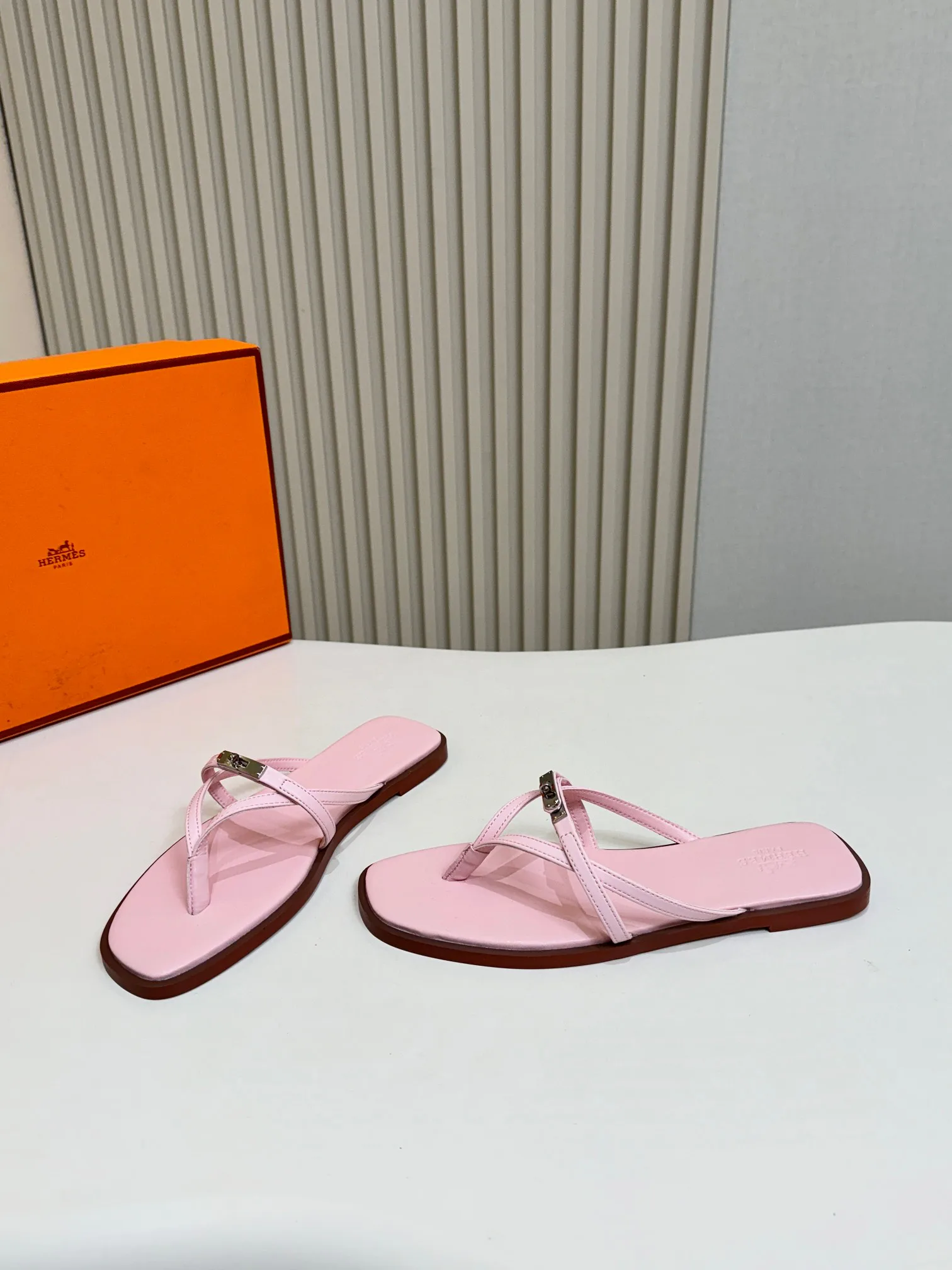 Шлепанцы Женские Hermes 1855975