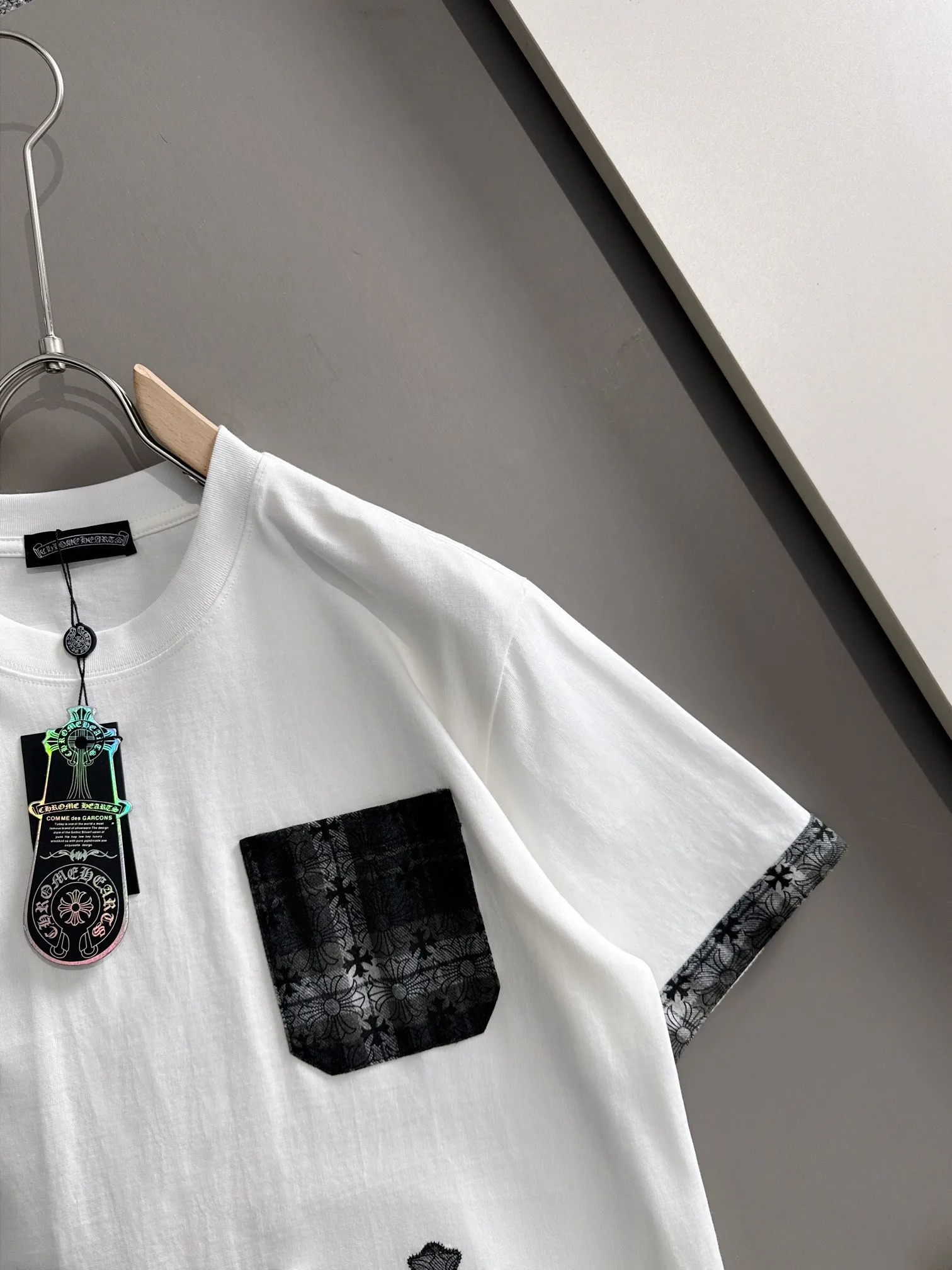 Футболки Мужские Chrome Hearts 13549673