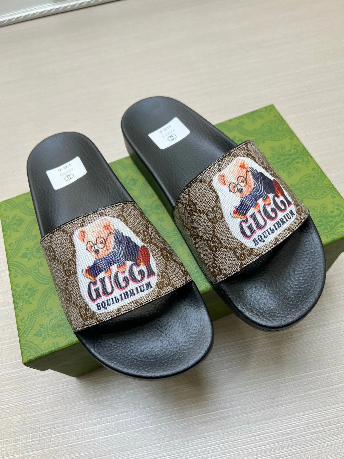 Шлепанцы Женские Gucci 65693