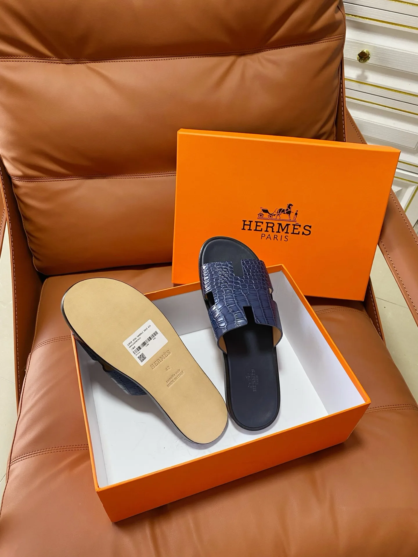 Шлепанцы Мужские Hermes 11508150