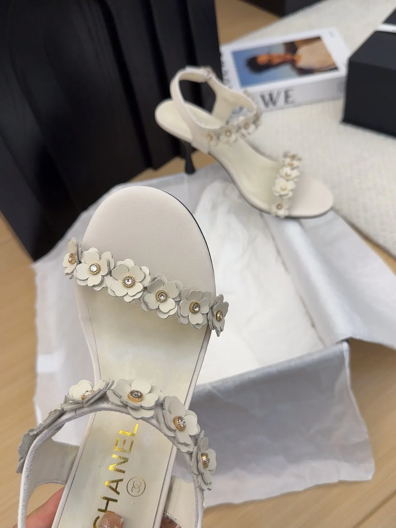 Босоножки Женские Chanel 30538