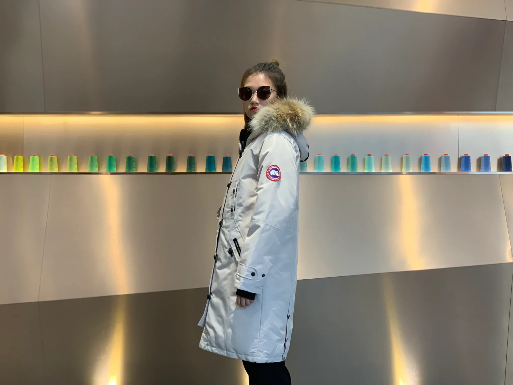 Пуховики Женские Canada Goose 64141