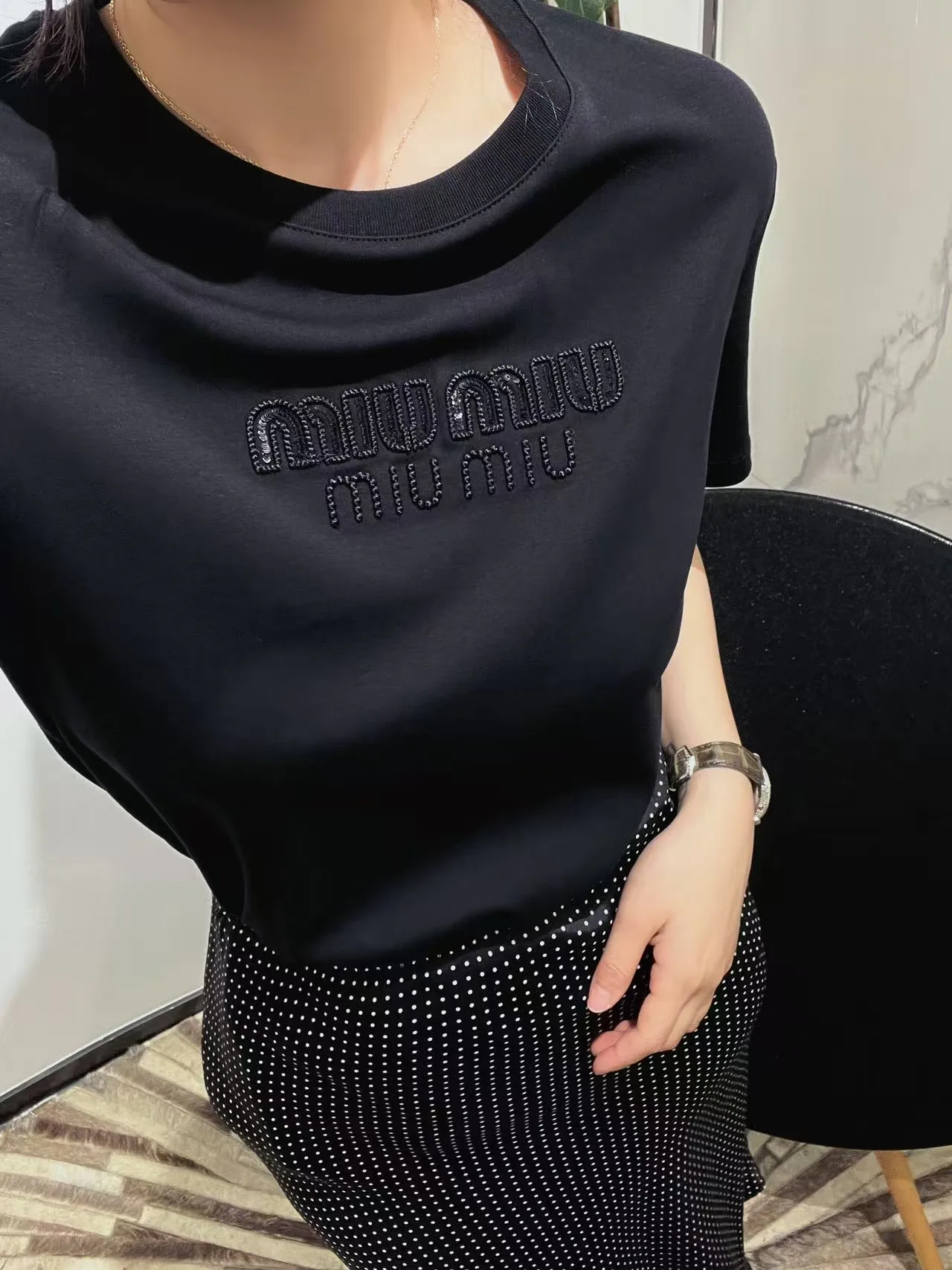 Футболки Женские Miu Miu 13092188