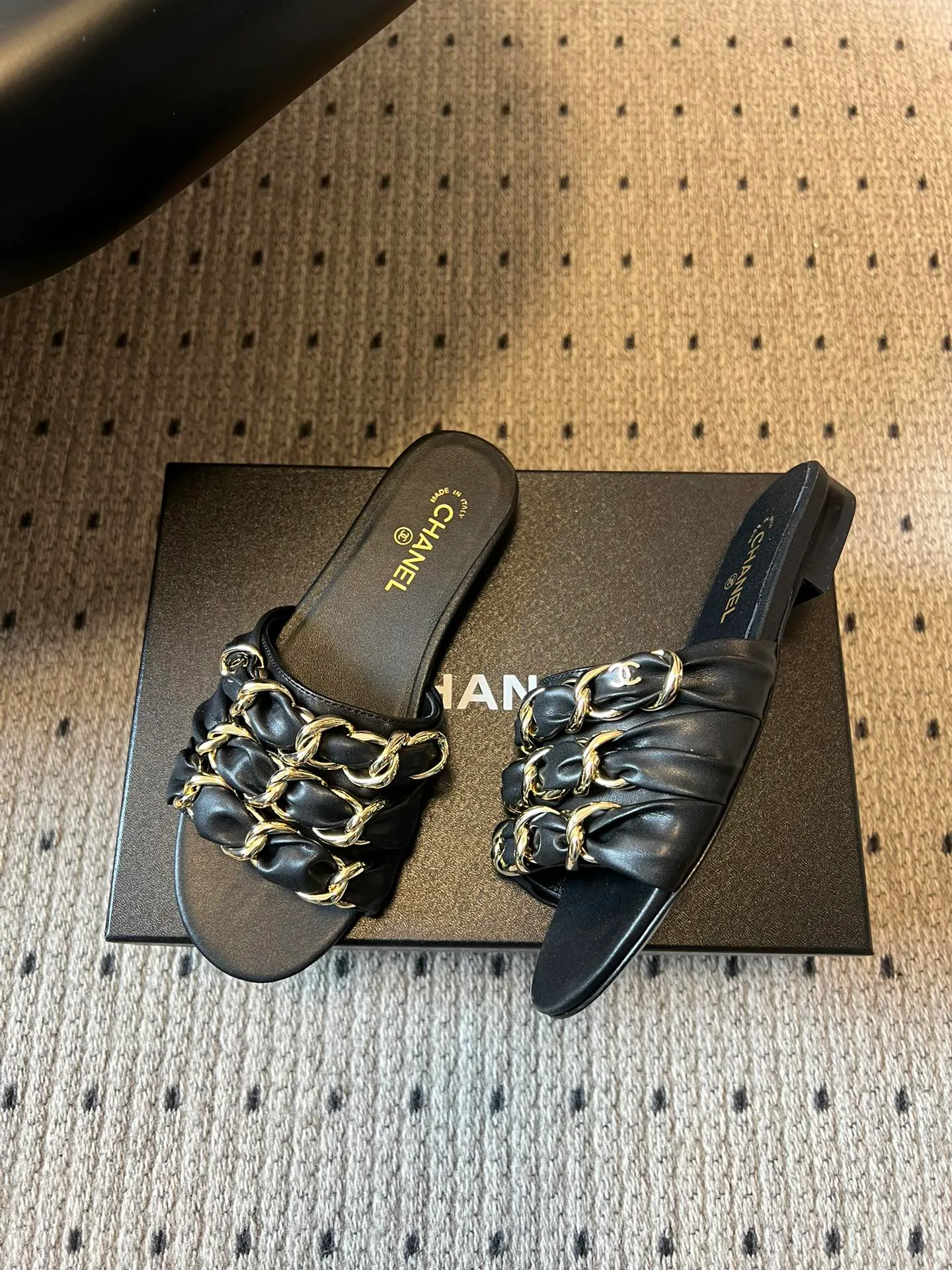 Шлепанцы Женские Chanel 1122371