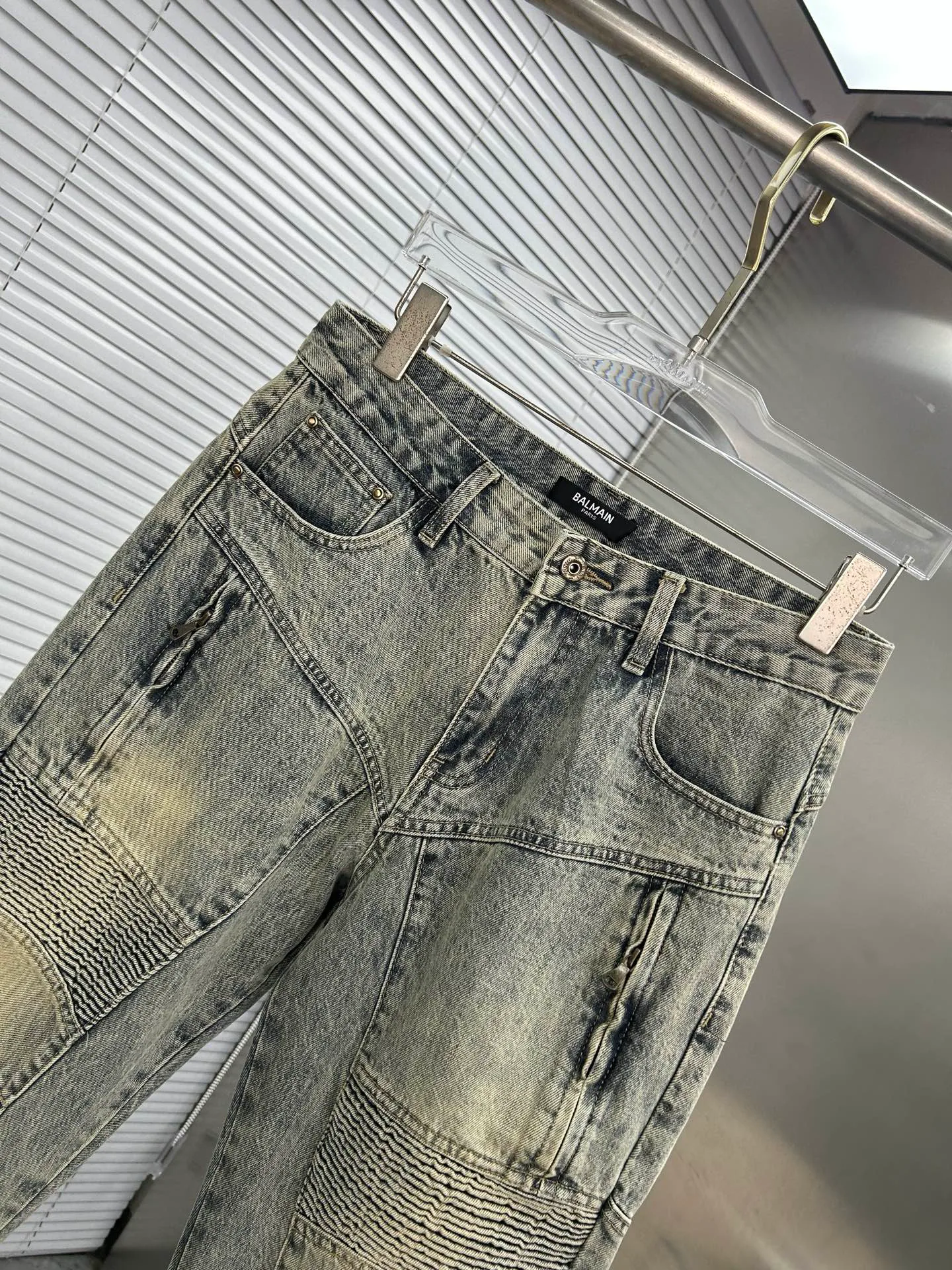 Джинсы Мужские Balmain 819036