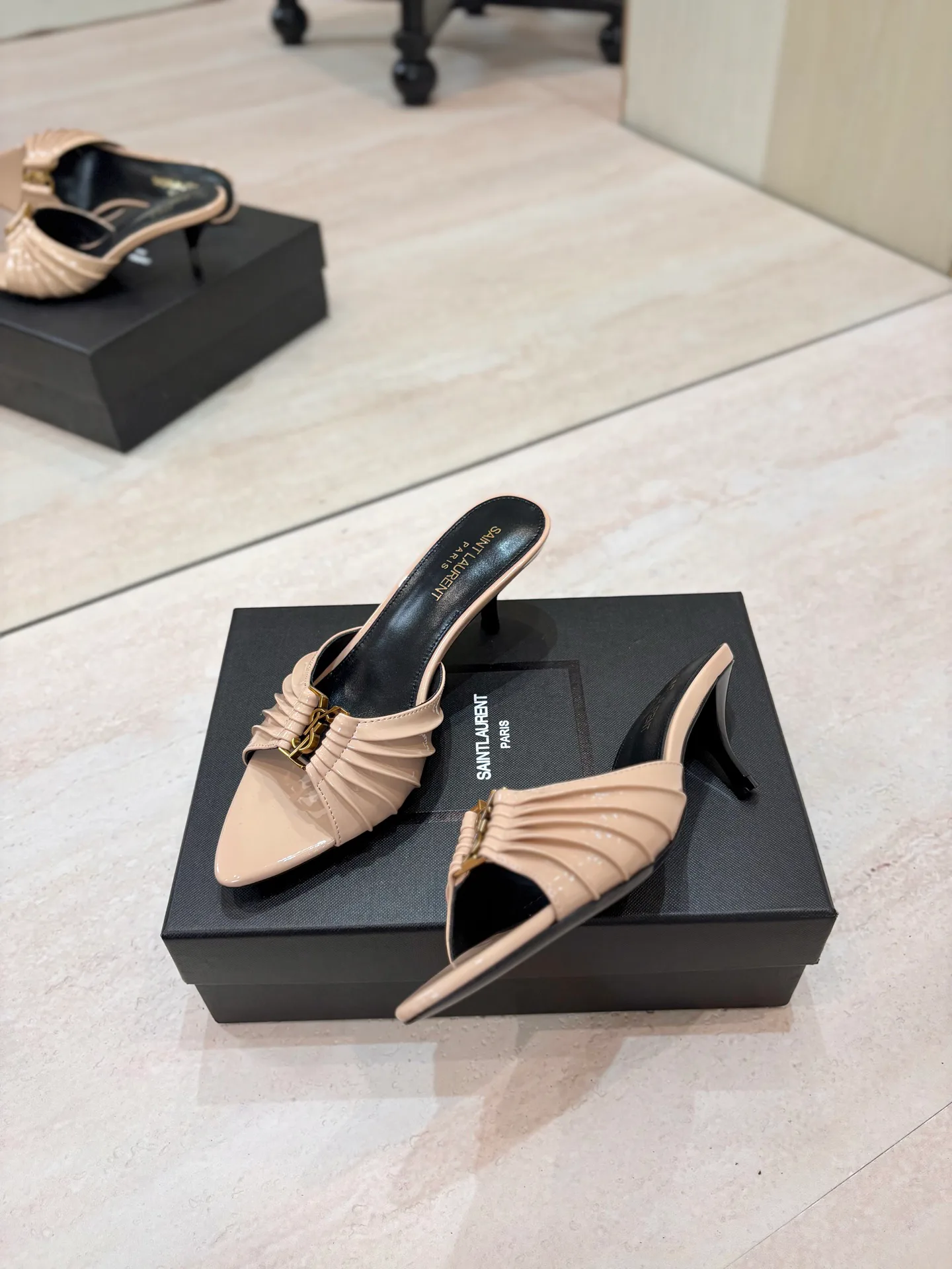 Мюли И Сабо Женские Saint Laurent 17476077