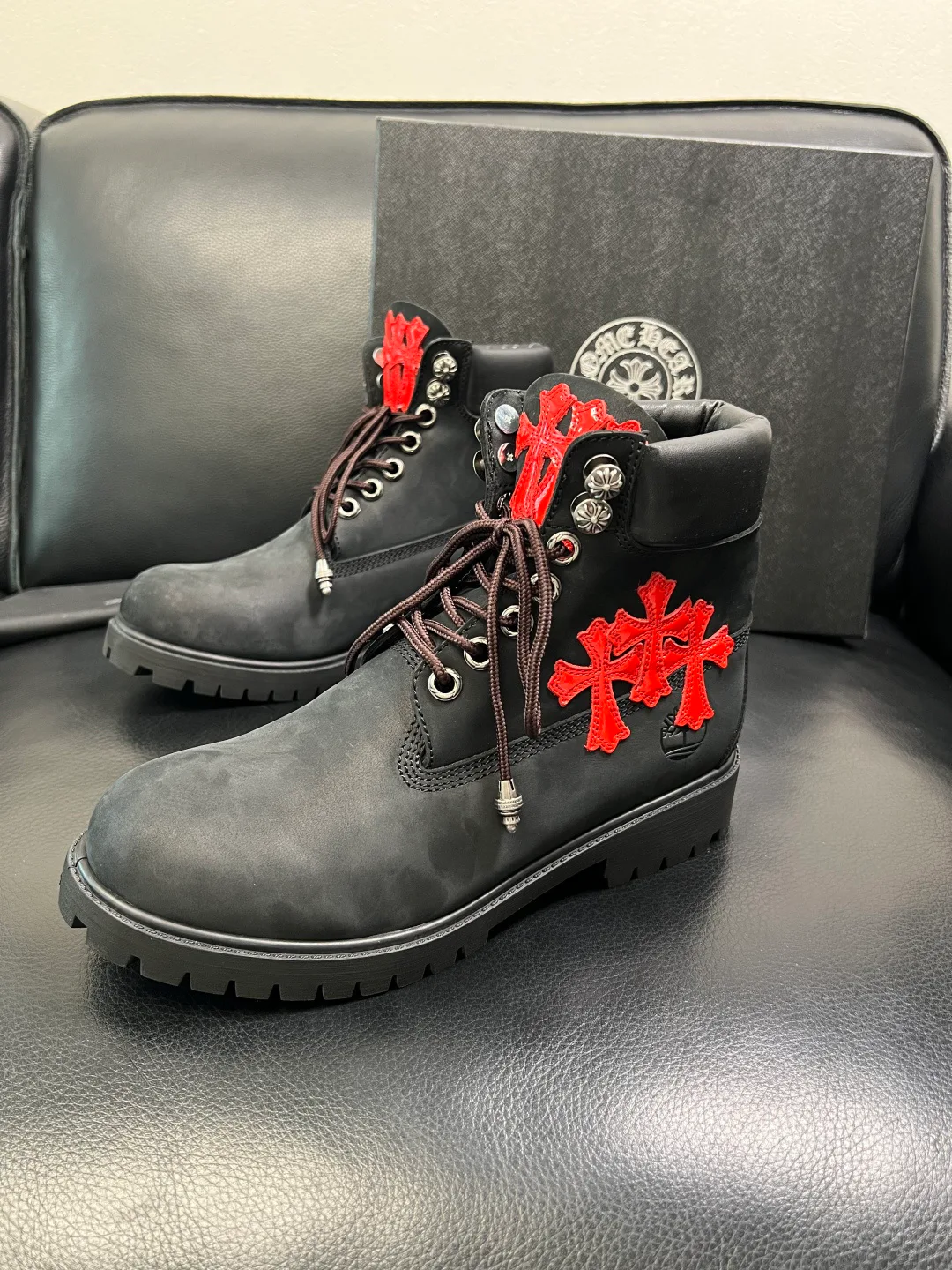 Ботинки Женские Chrome Hearts 471684