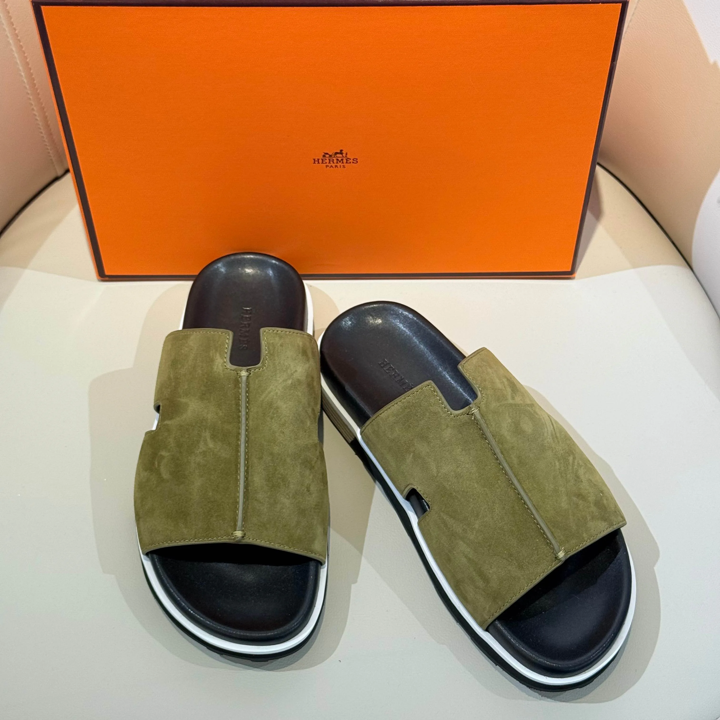 Шлепанцы Мужские Hermes 31728