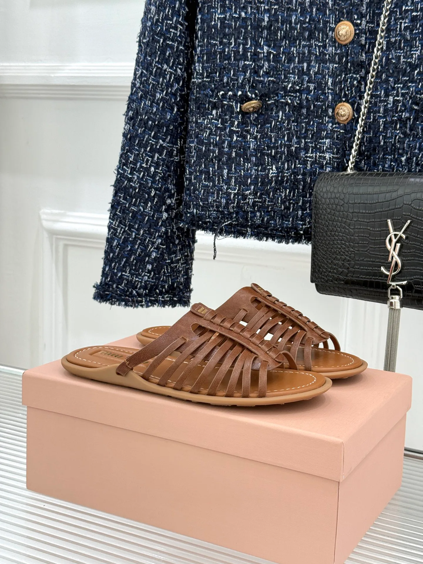 Сандалии Женские Miu Miu 11745850