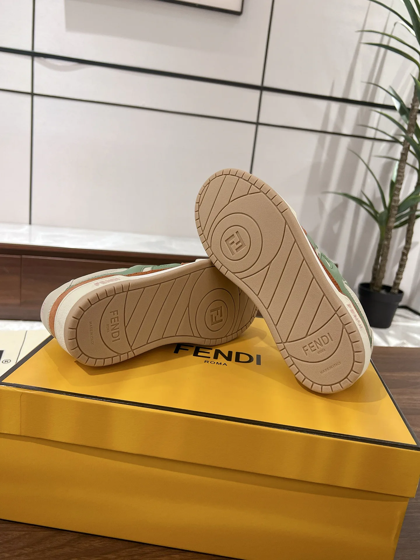 Кроссовки Женские Fendi 18219601
