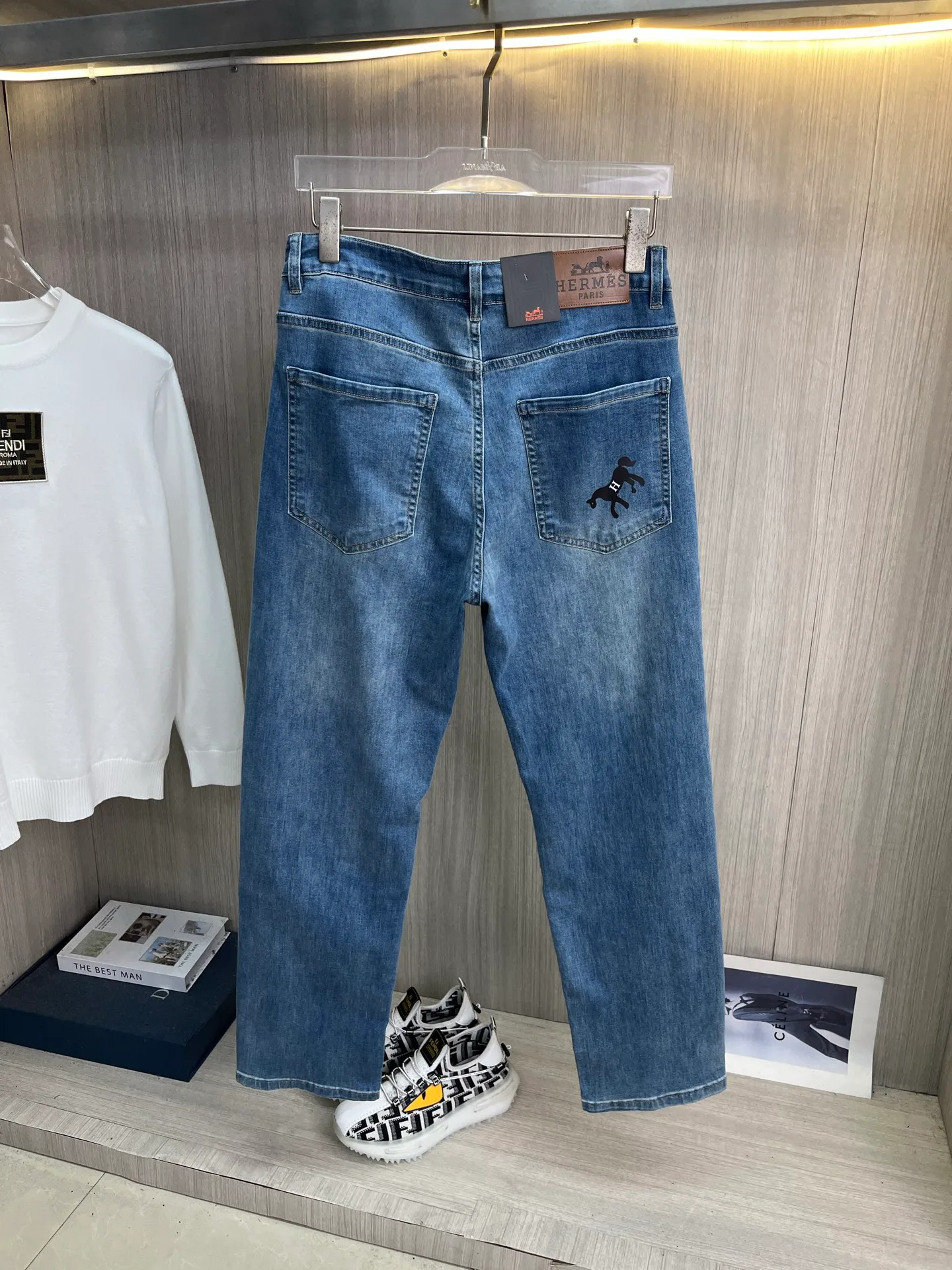 Джинсы Мужские Hermes 18492077