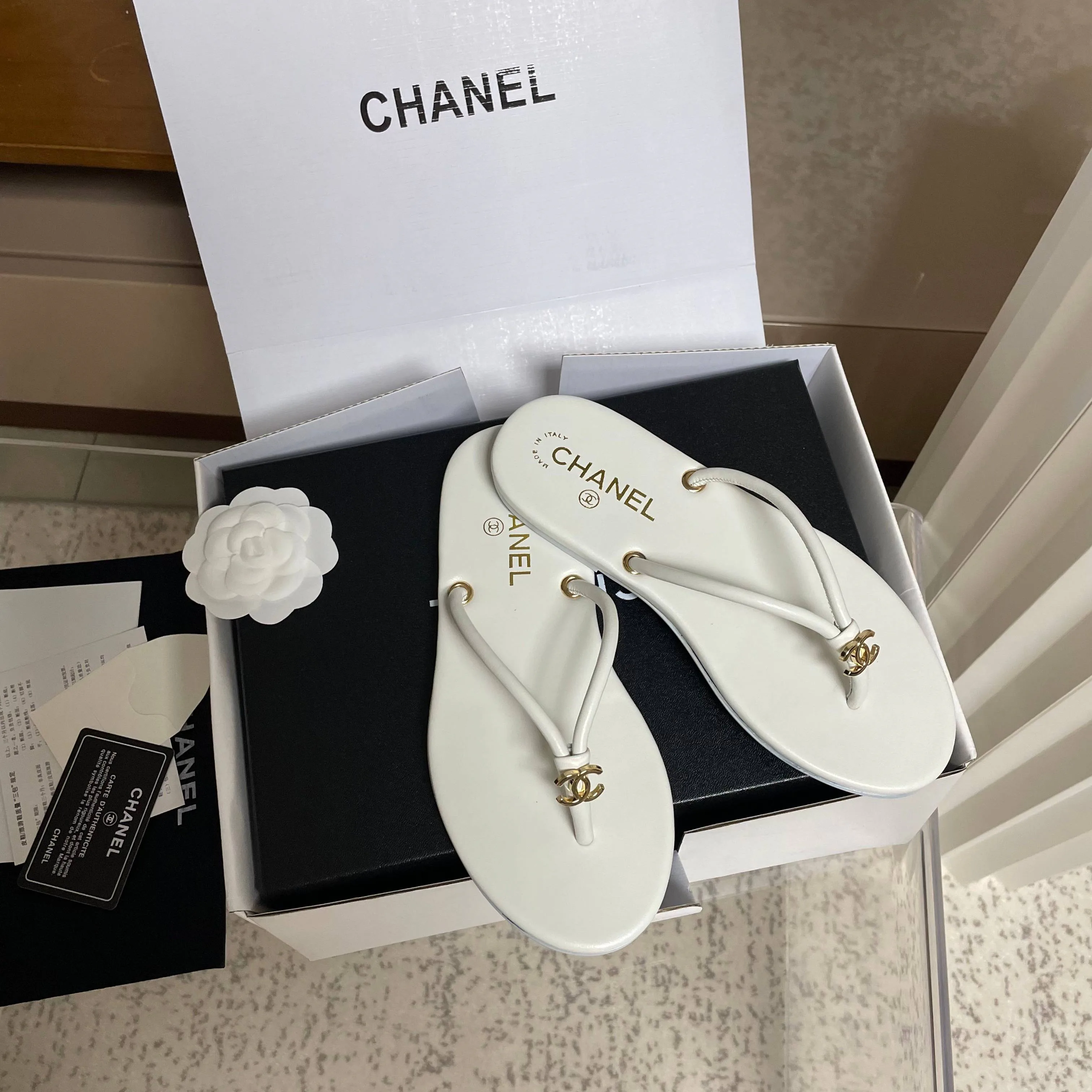 Шлепанцы Женские Chanel 11893463