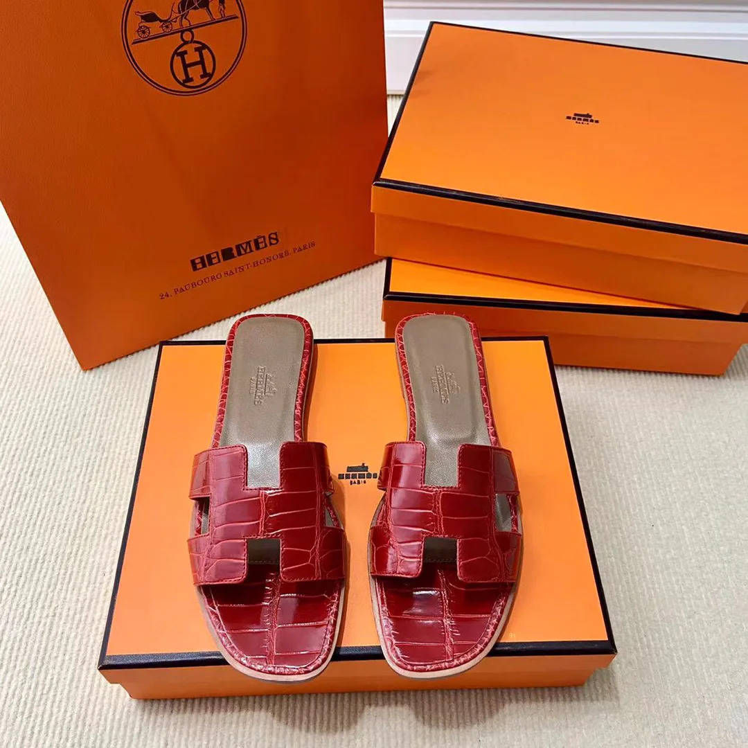 Шлепанцы Женские Hermes 4340562