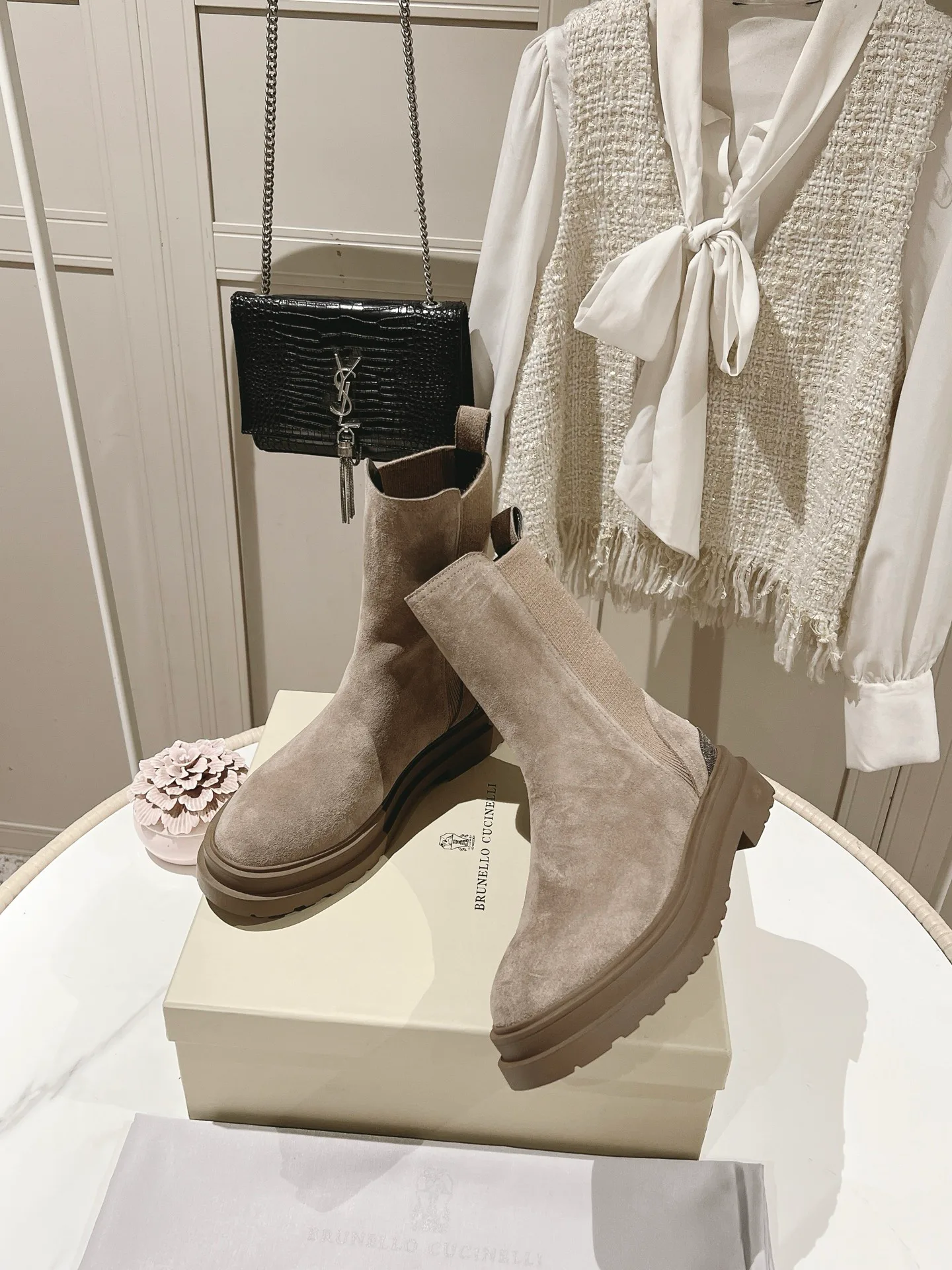 Ботинки Женские Brunello Cucinelli 18217270