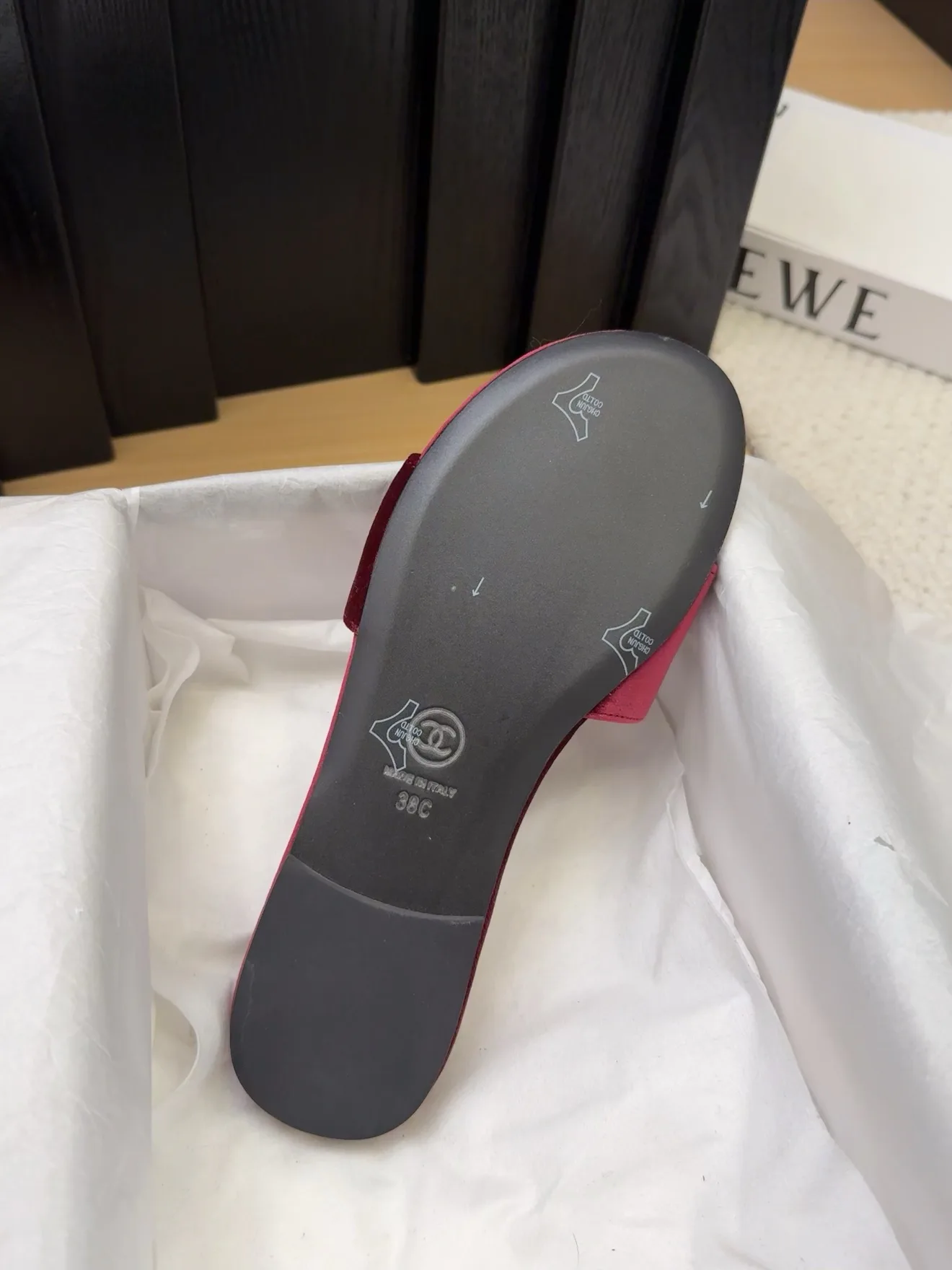 Шлепанцы Женские Chanel 28359