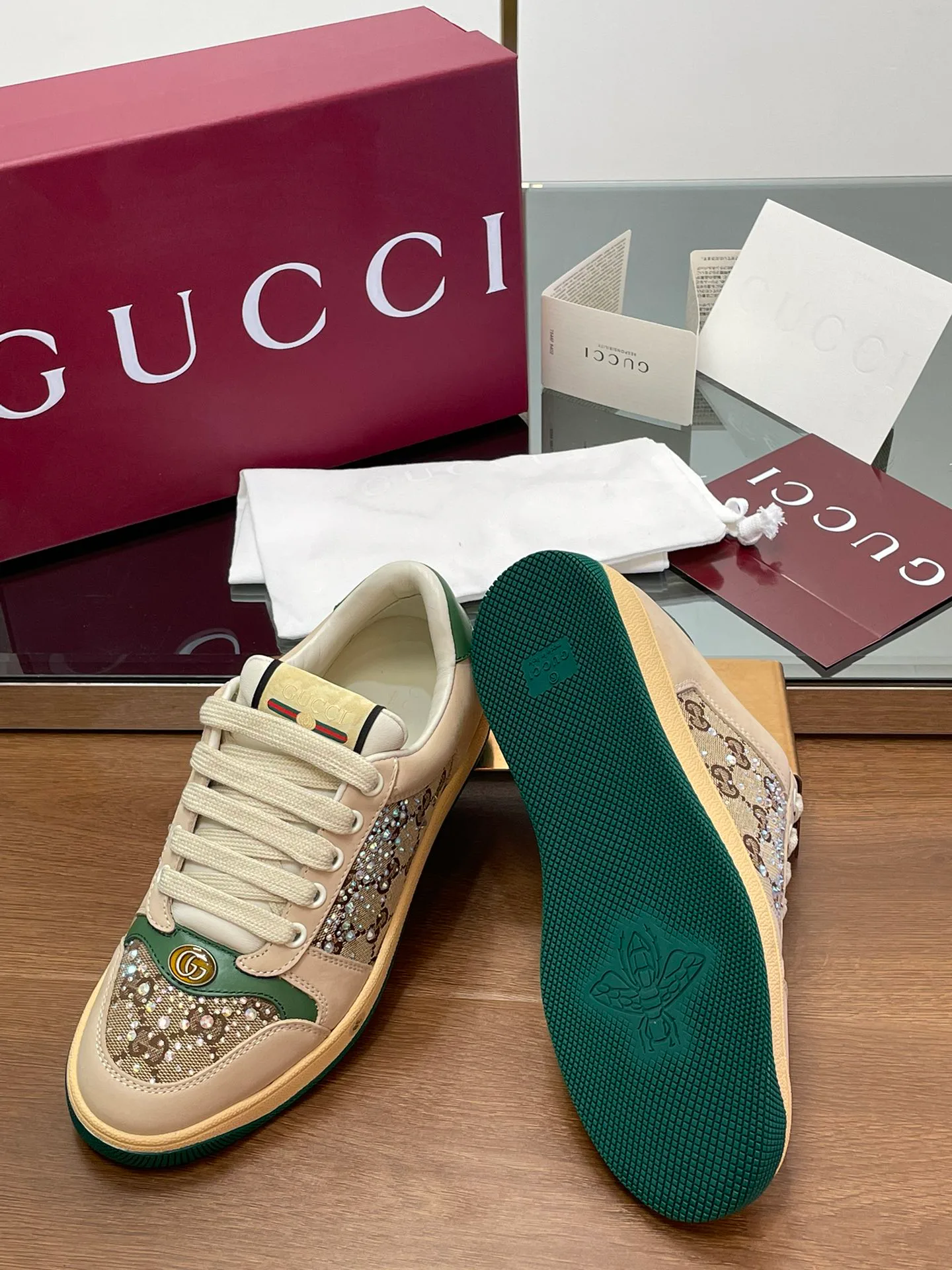 Кроссовки Женские Gucci 451039