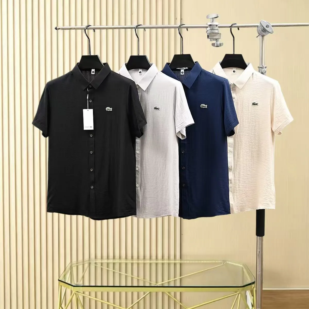Рубашки Мужские Lacoste 17406137