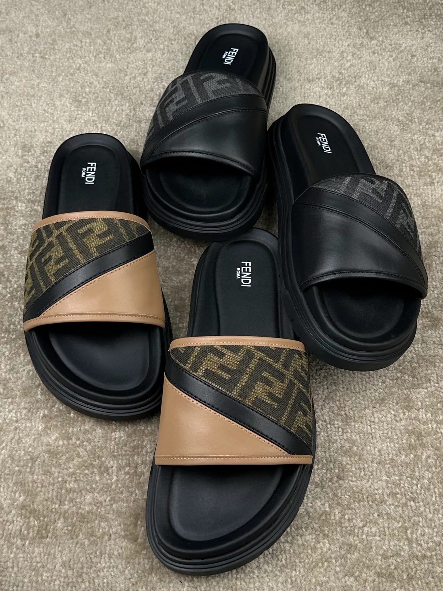 Шлепанцы Мужские Fendi 17689