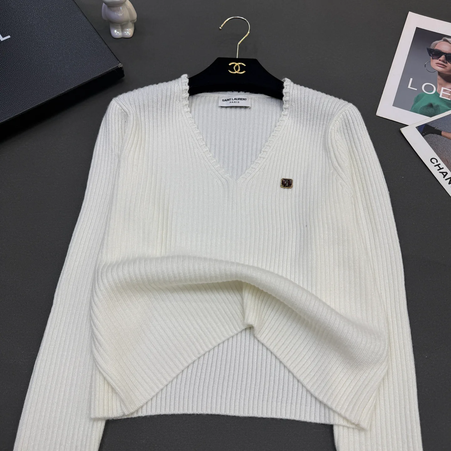 Джемперы И Свитеры Женские Saint Laurent 17954267