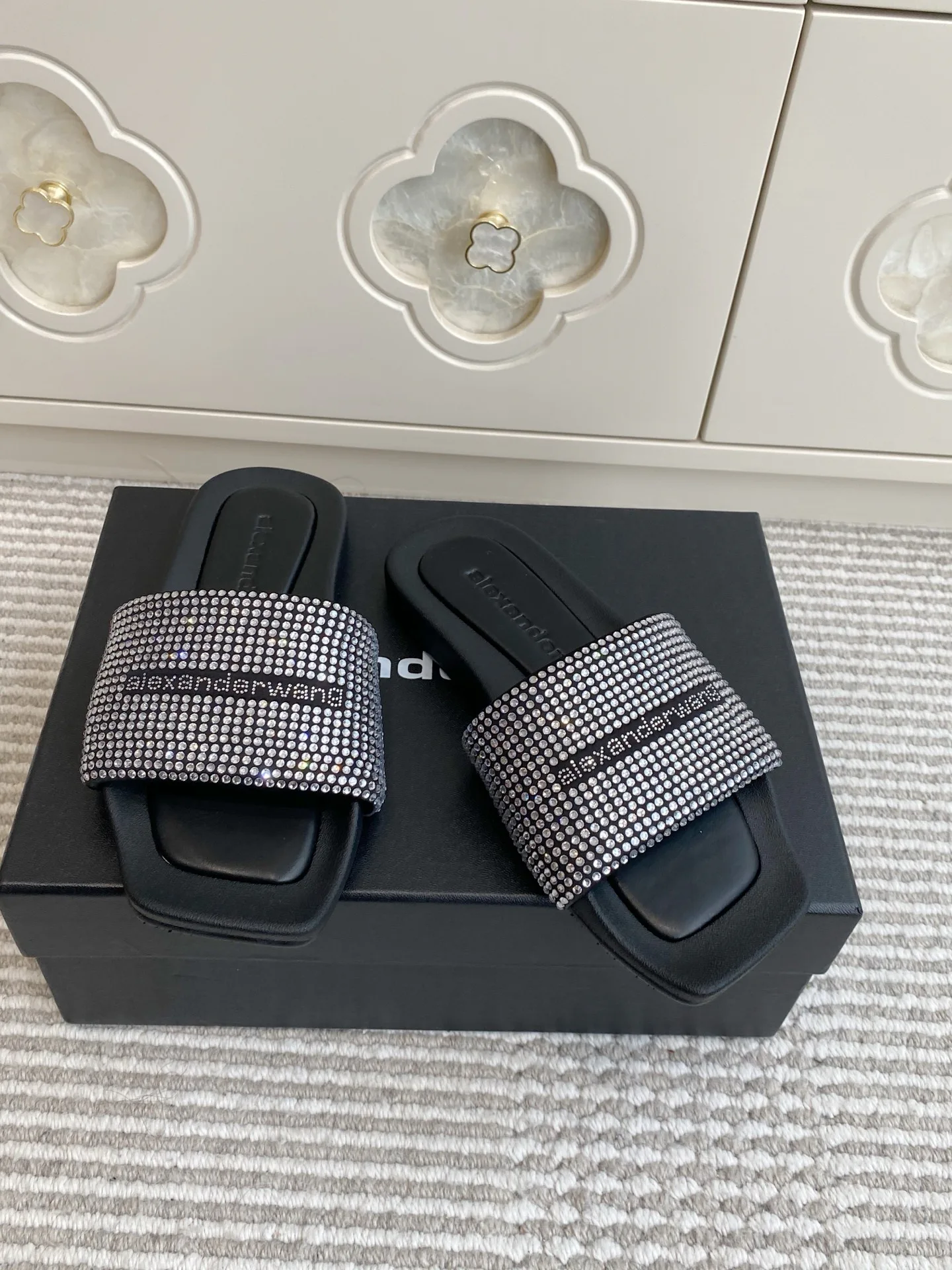 Шлепанцы Женские Alexander Wang 11777616