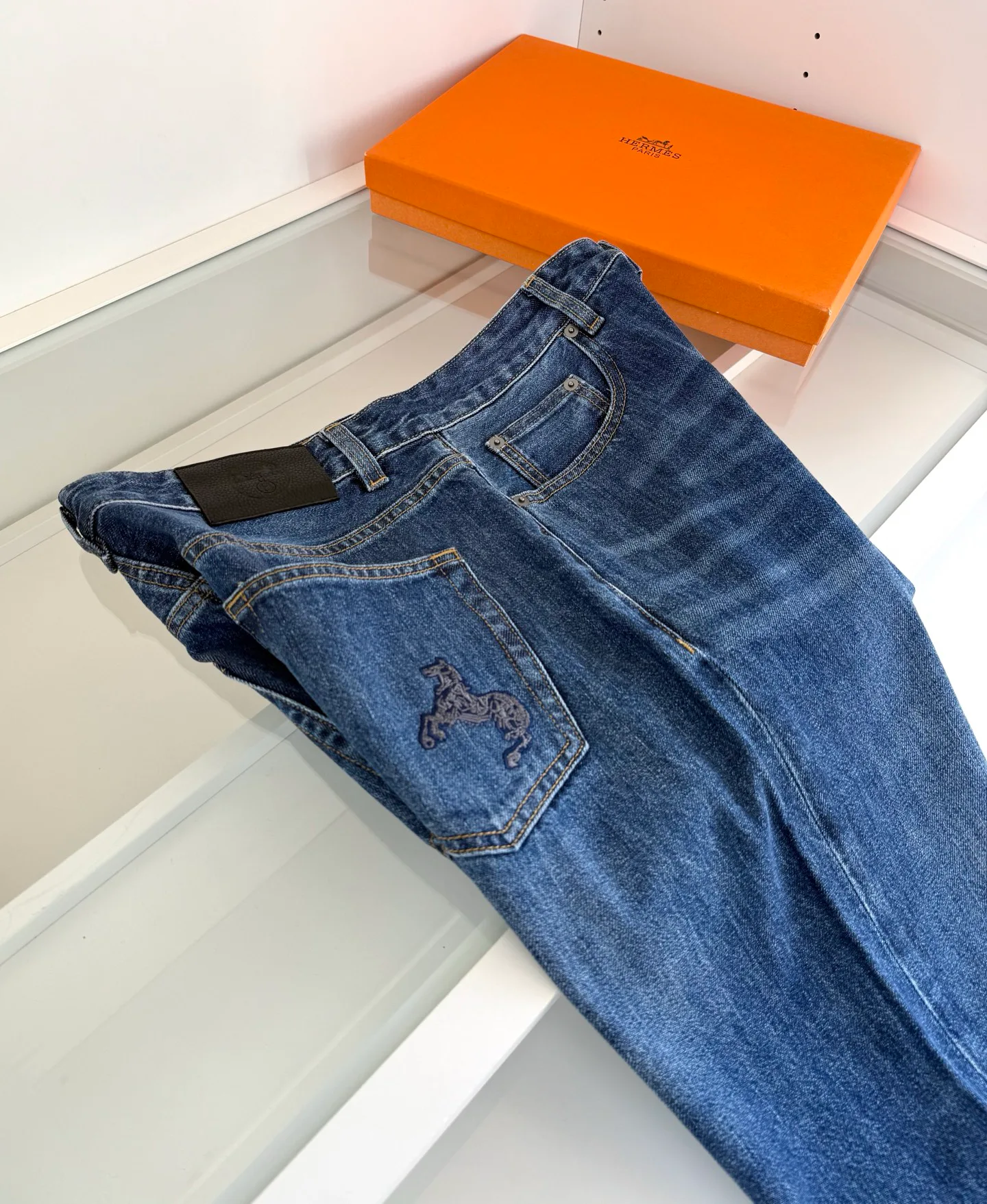 Джинсы Мужские Hermes 11323498