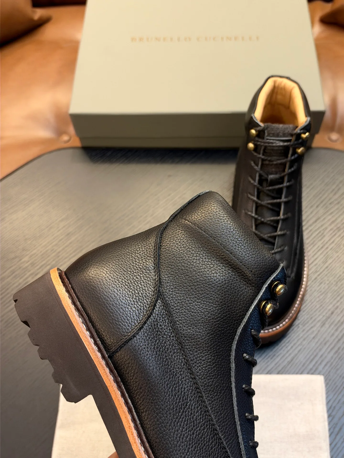Ботинки Мужские Brunello Cucinelli 18893836