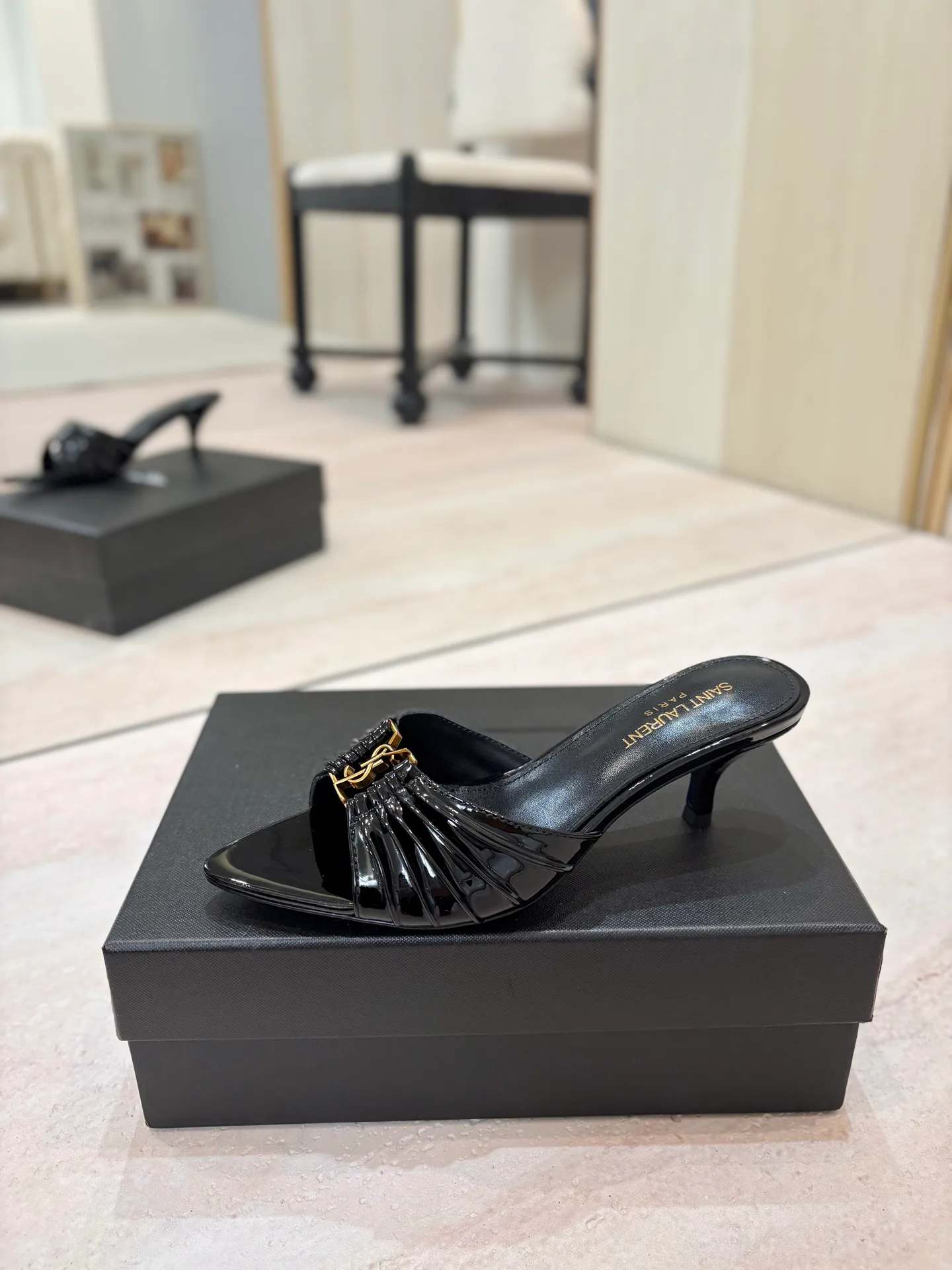 Мюли И Сабо Женские Saint Laurent 17476081