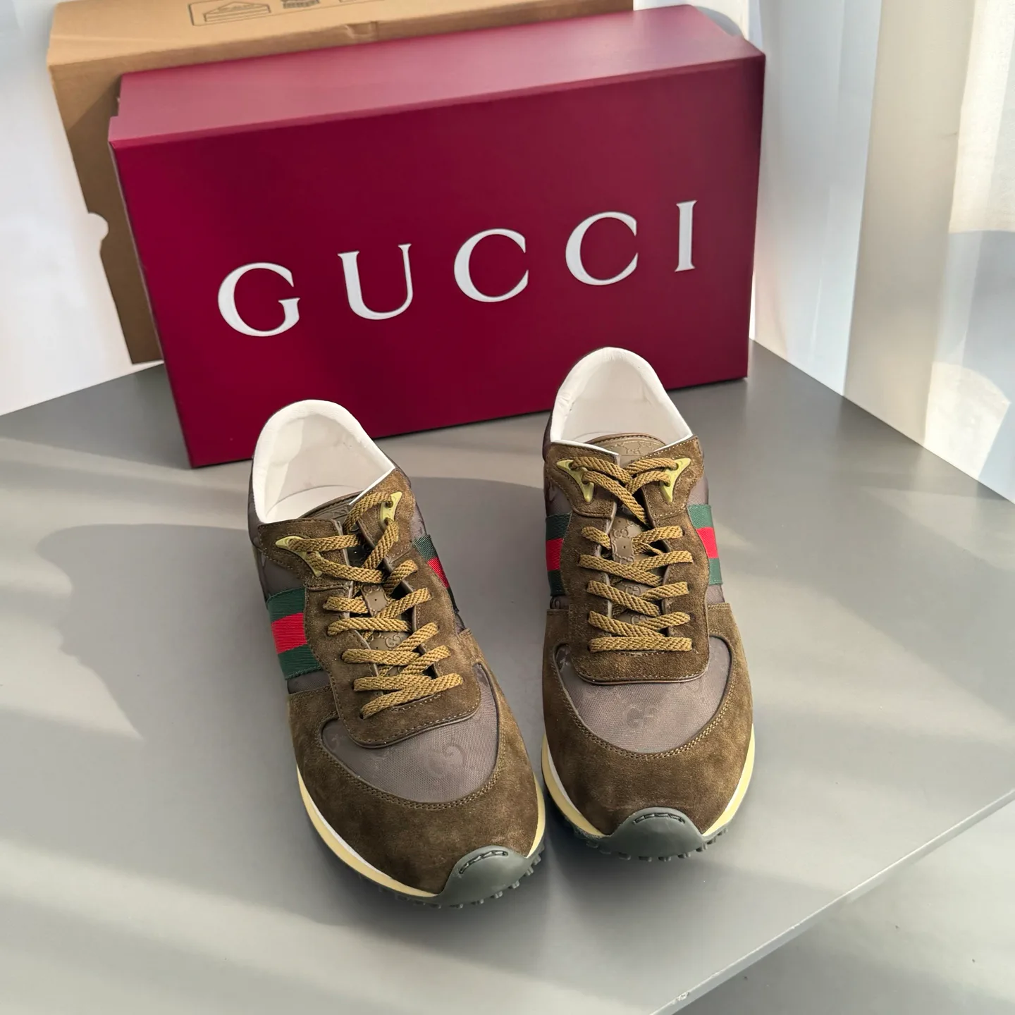 Кроссовки Мужские Gucci 12629819