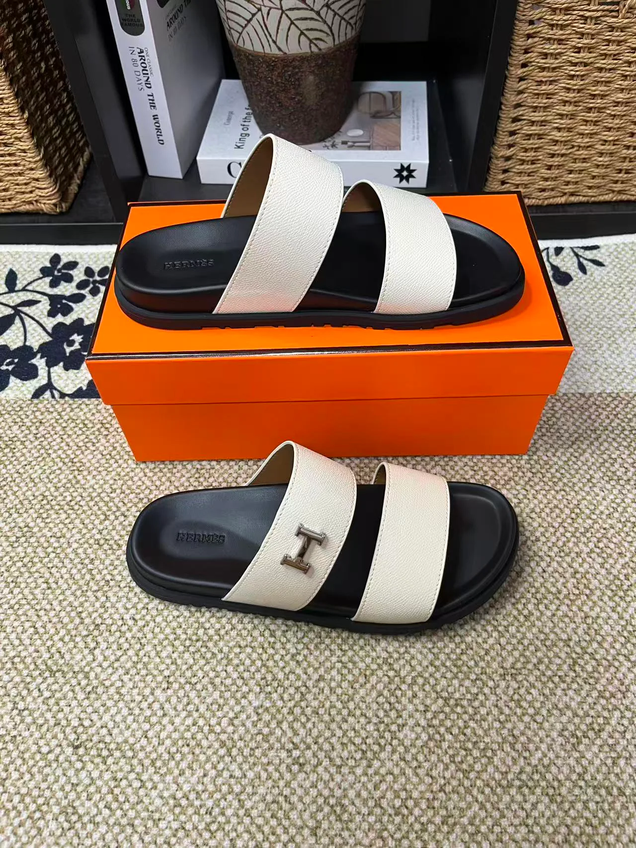 Шлепанцы Женские Hermes 991645