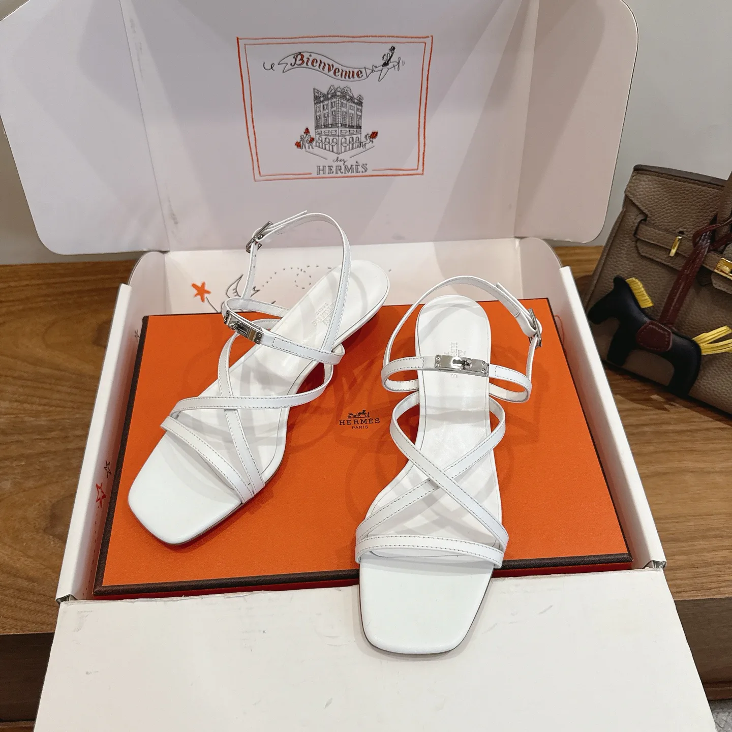 Босоножки Женские Hermes 12244987