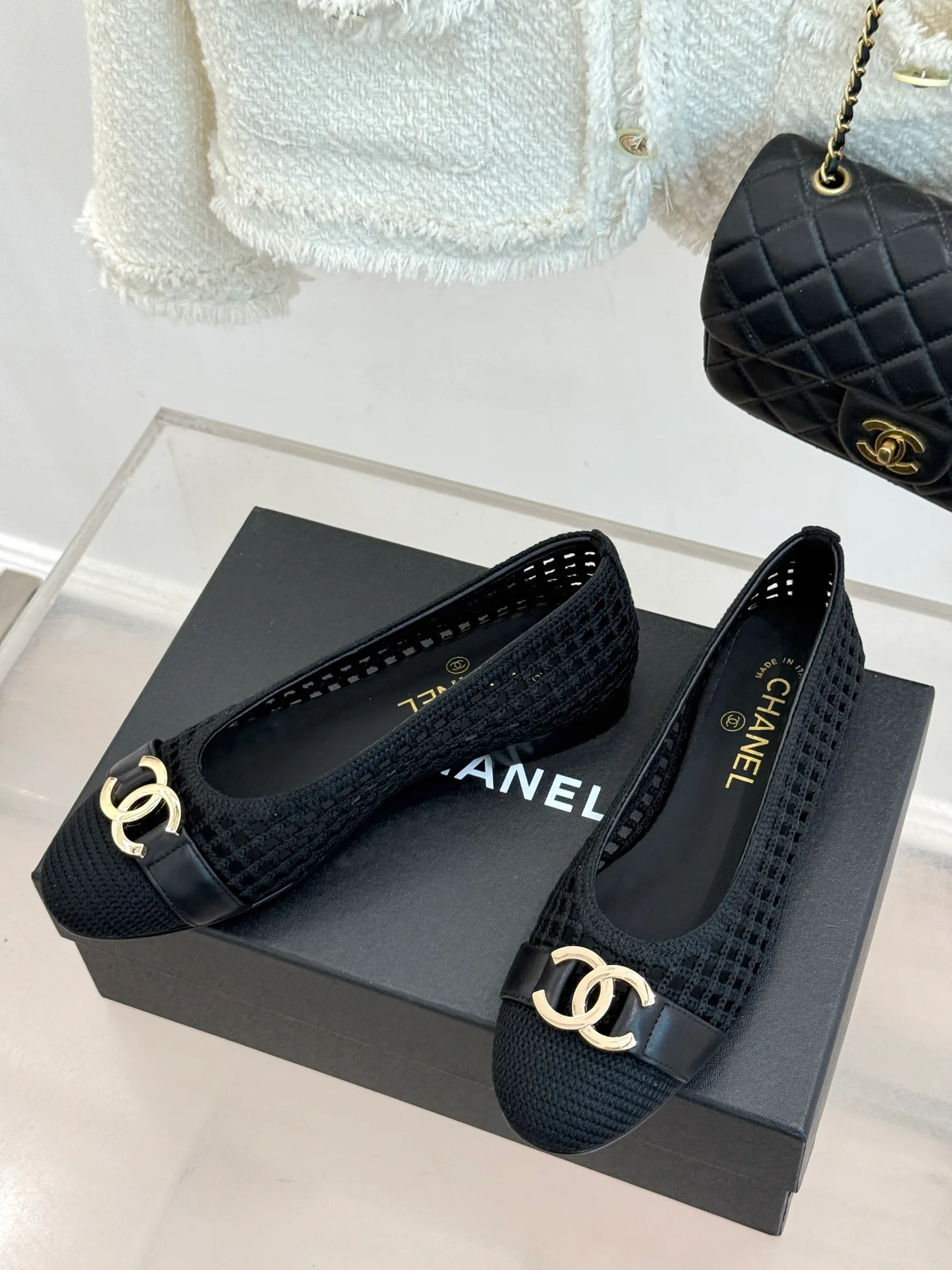 Балетки Женские Chanel 17240714