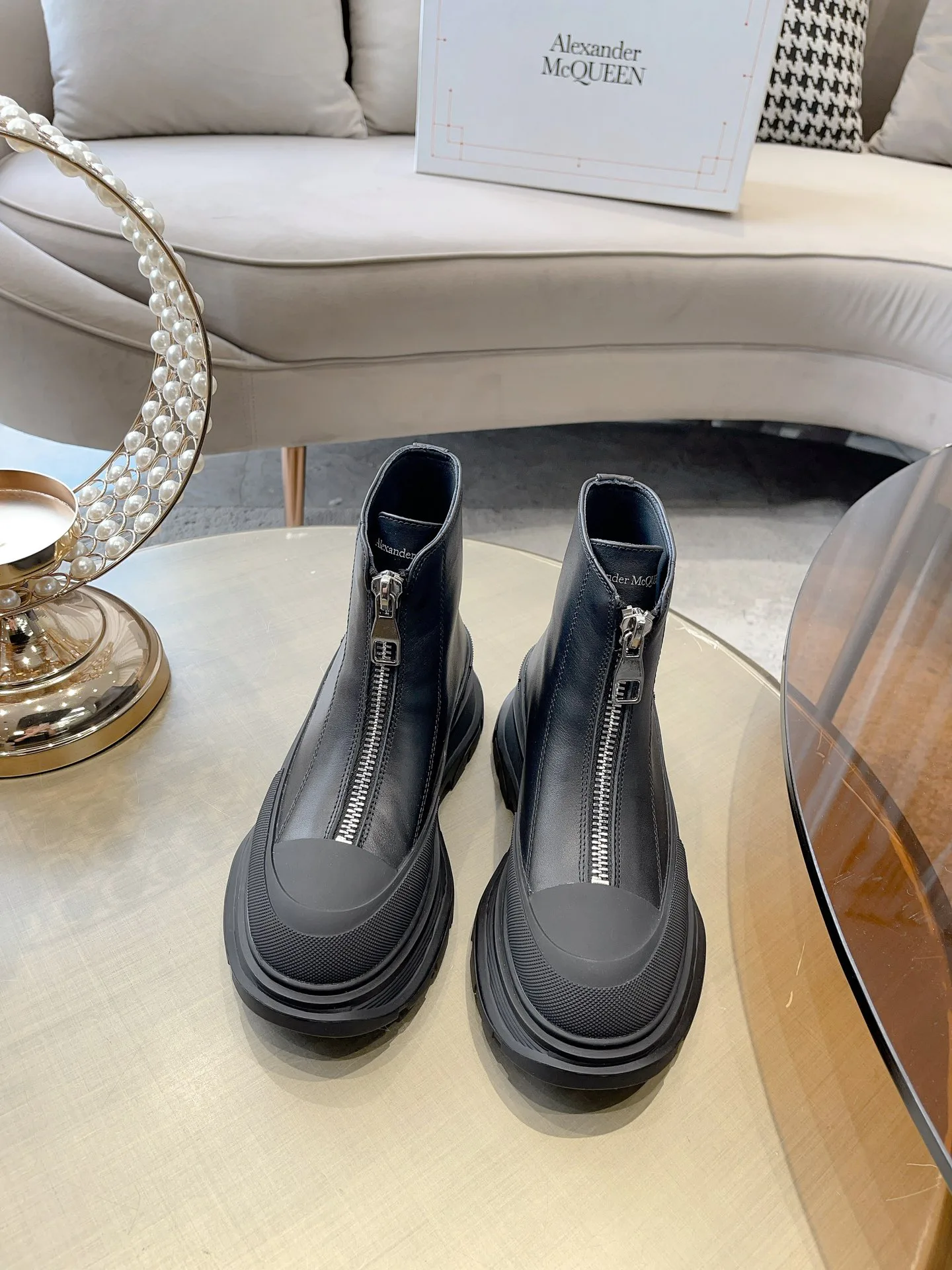 Ботинки Женские Alexander Mcqueen 18760