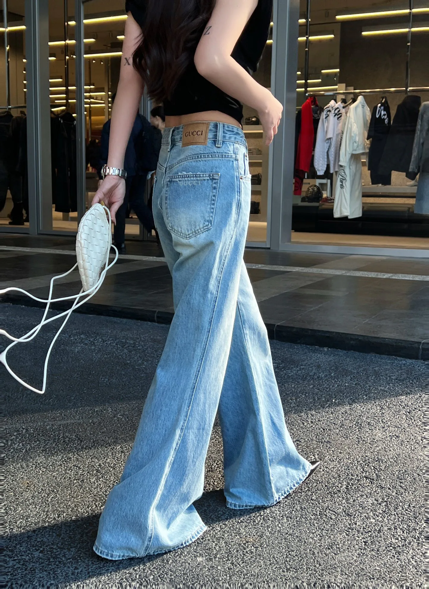 Джинсы Женские Gucci 11691686