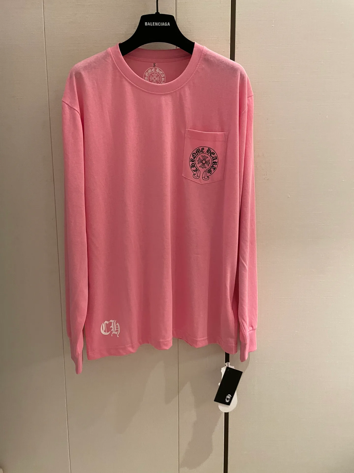 Лонгсливы Женские Chrome Hearts 4876988