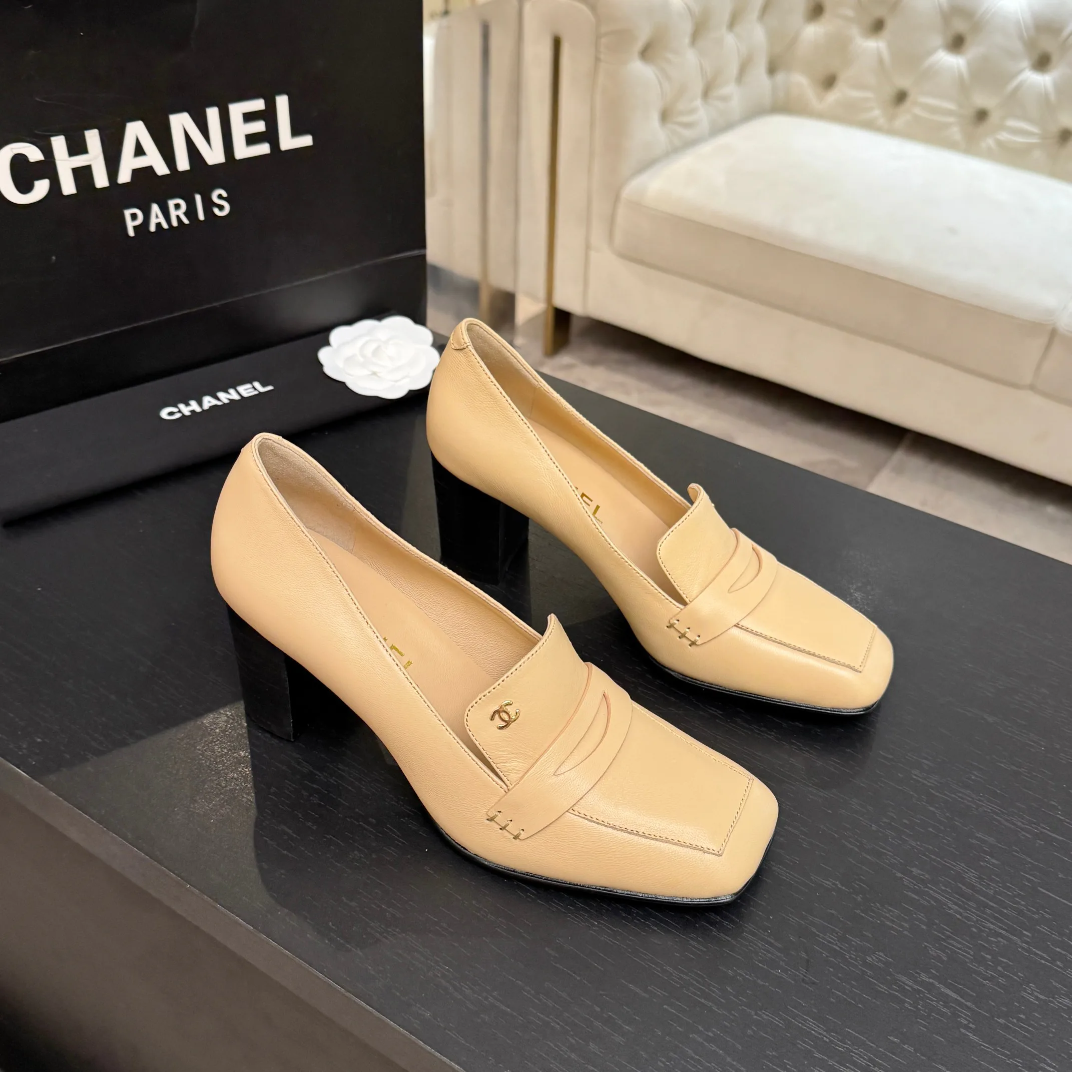 Лоферы И Мокасины Женские Chanel 18063093