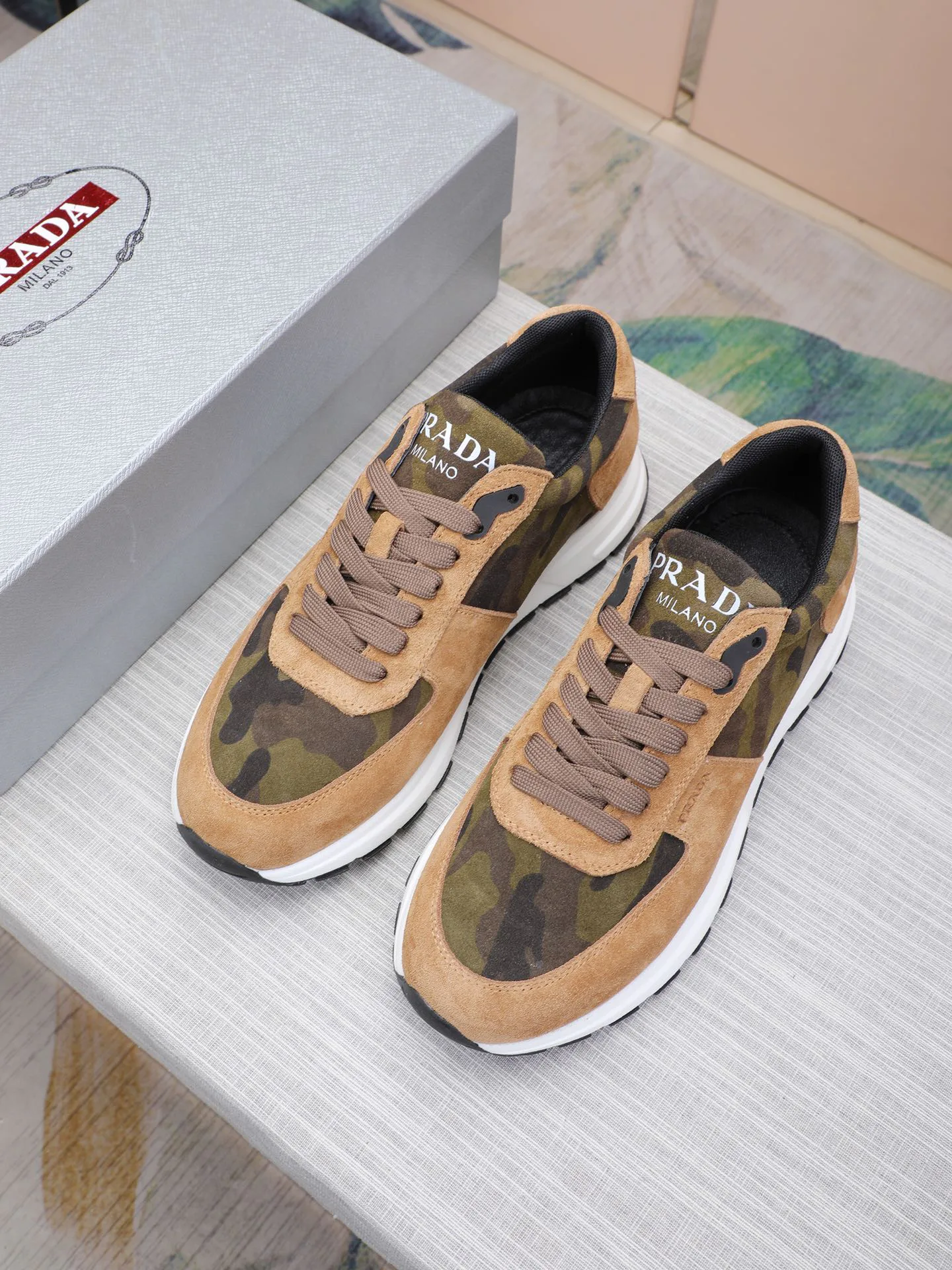 Кроссовки Мужские Prada 10844553