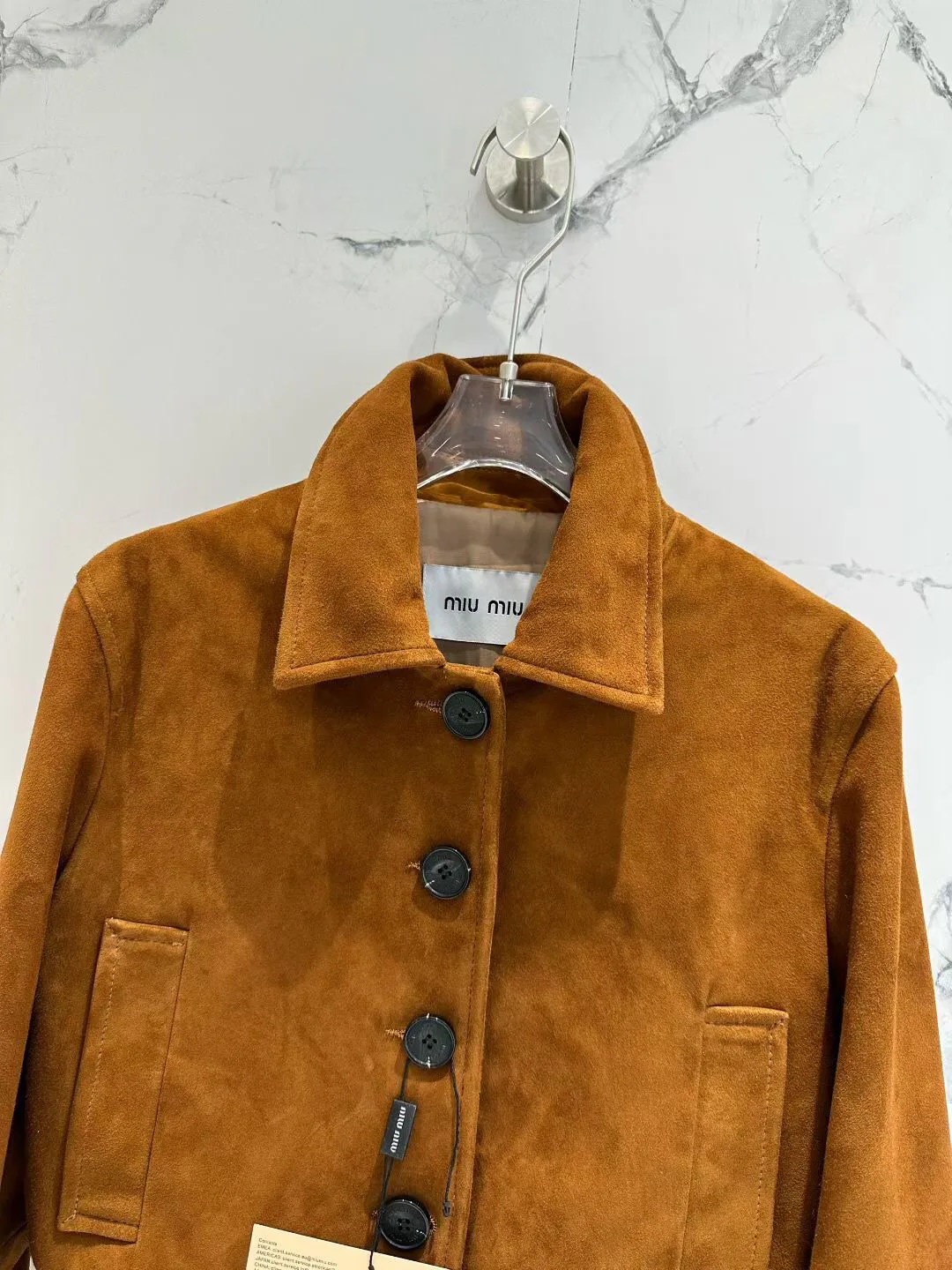 Кожаные Куртки И Дублёнки Женские Miu Miu 11428982