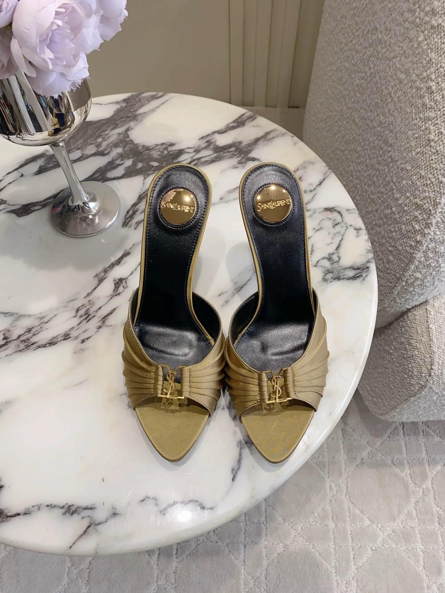 Босоножки Женские Saint Laurent 13332008