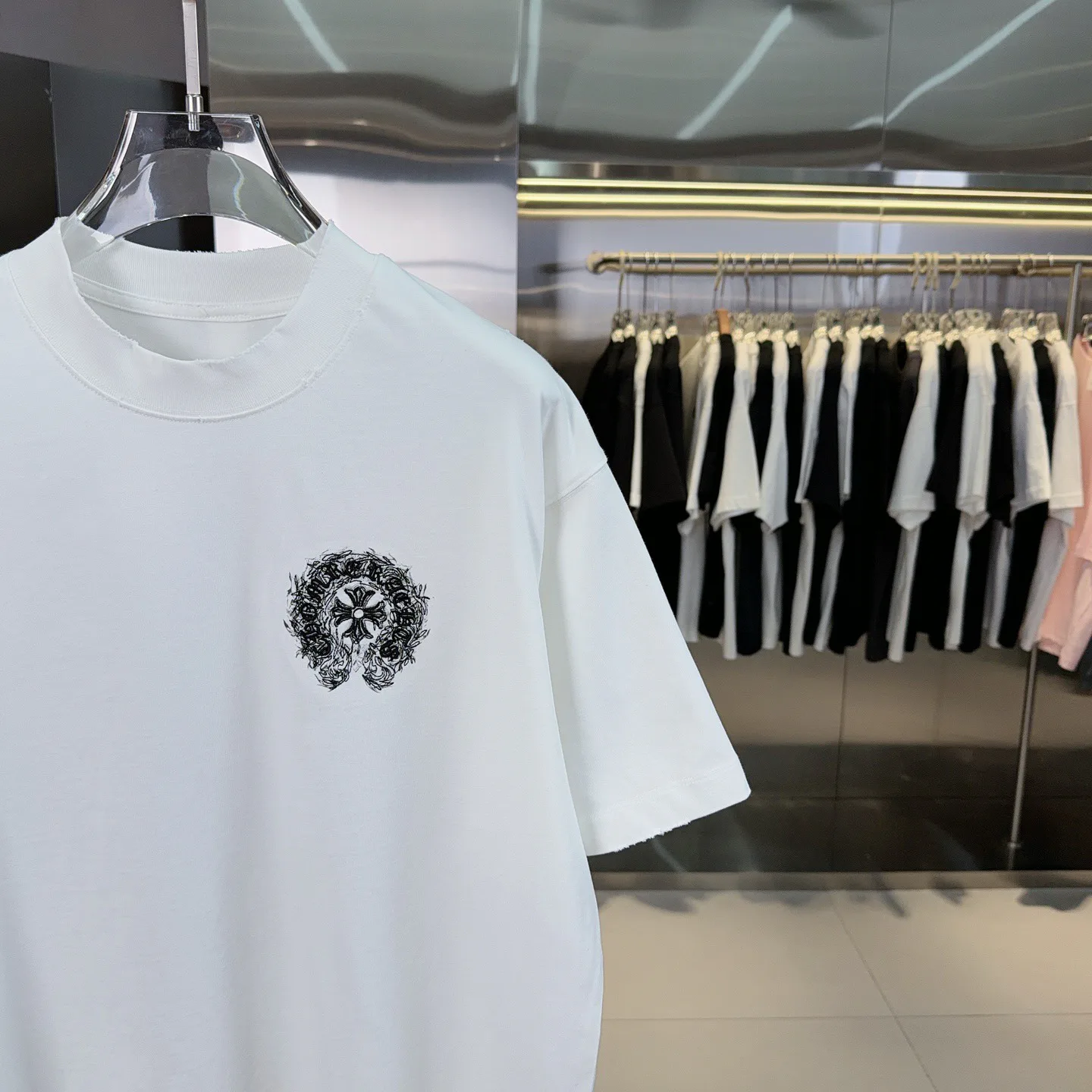 Футболки Мужские Chrome Hearts 11695048