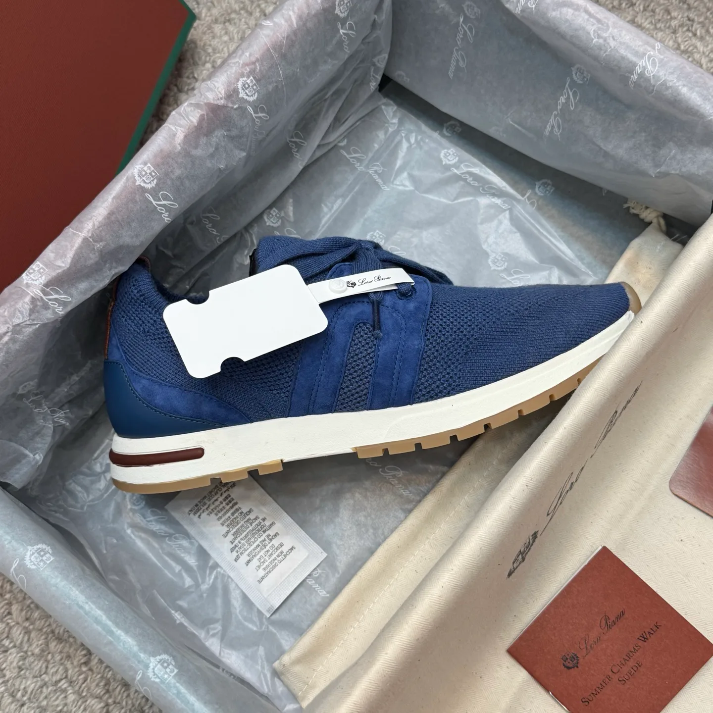 Кроссовки Мужские Loro Piana 139429