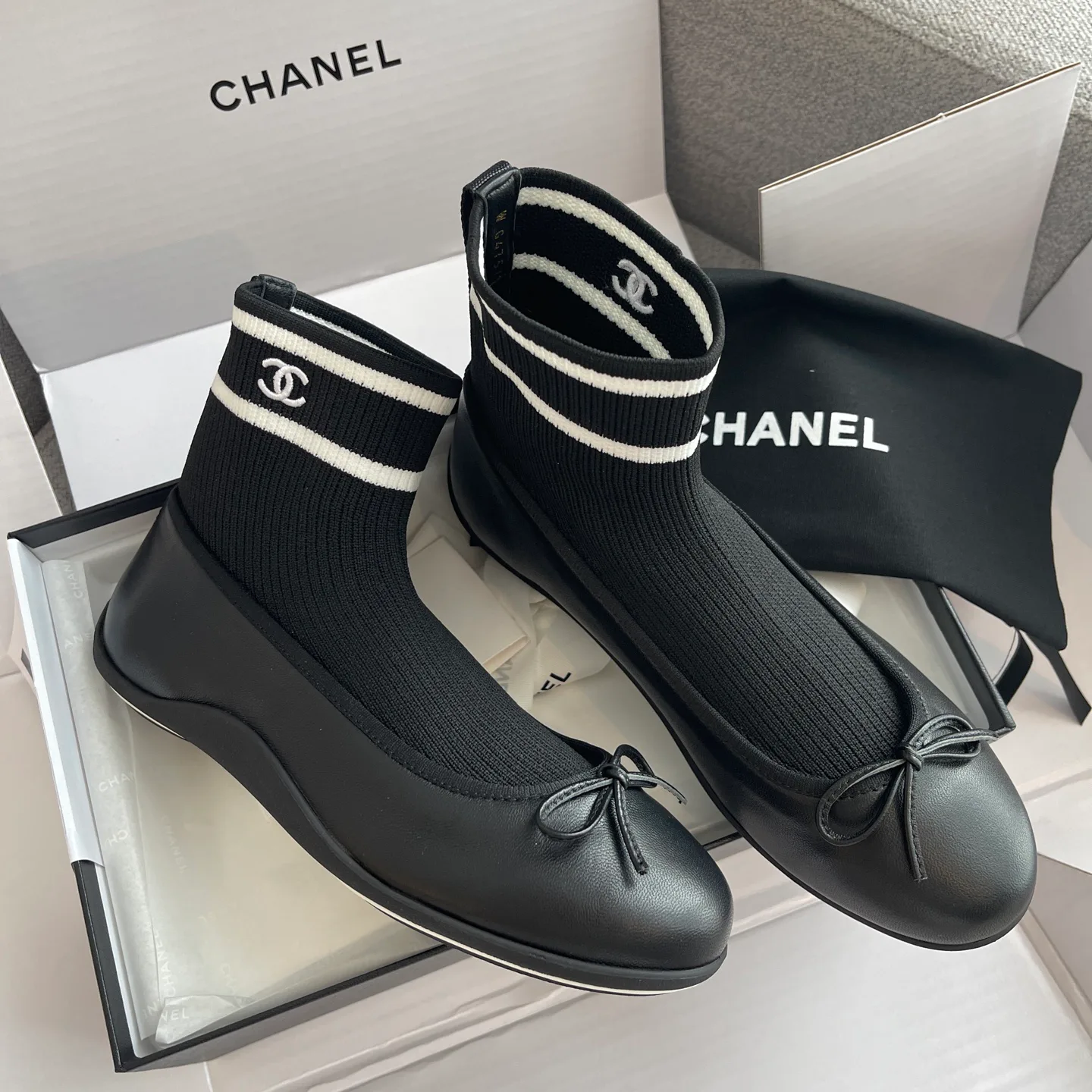 Балетки Женские Chanel 18066376